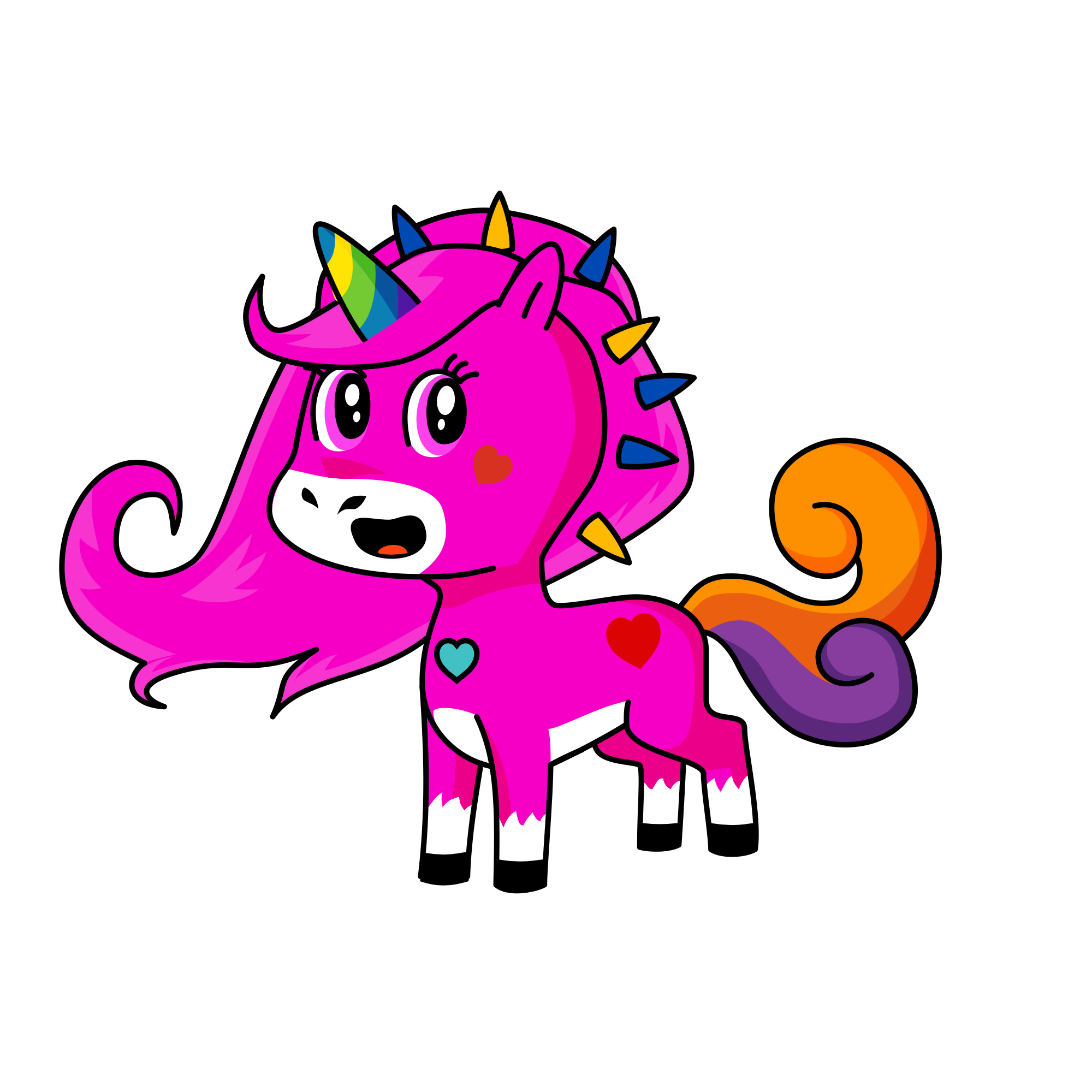 PINKIE PIE, the unicorn