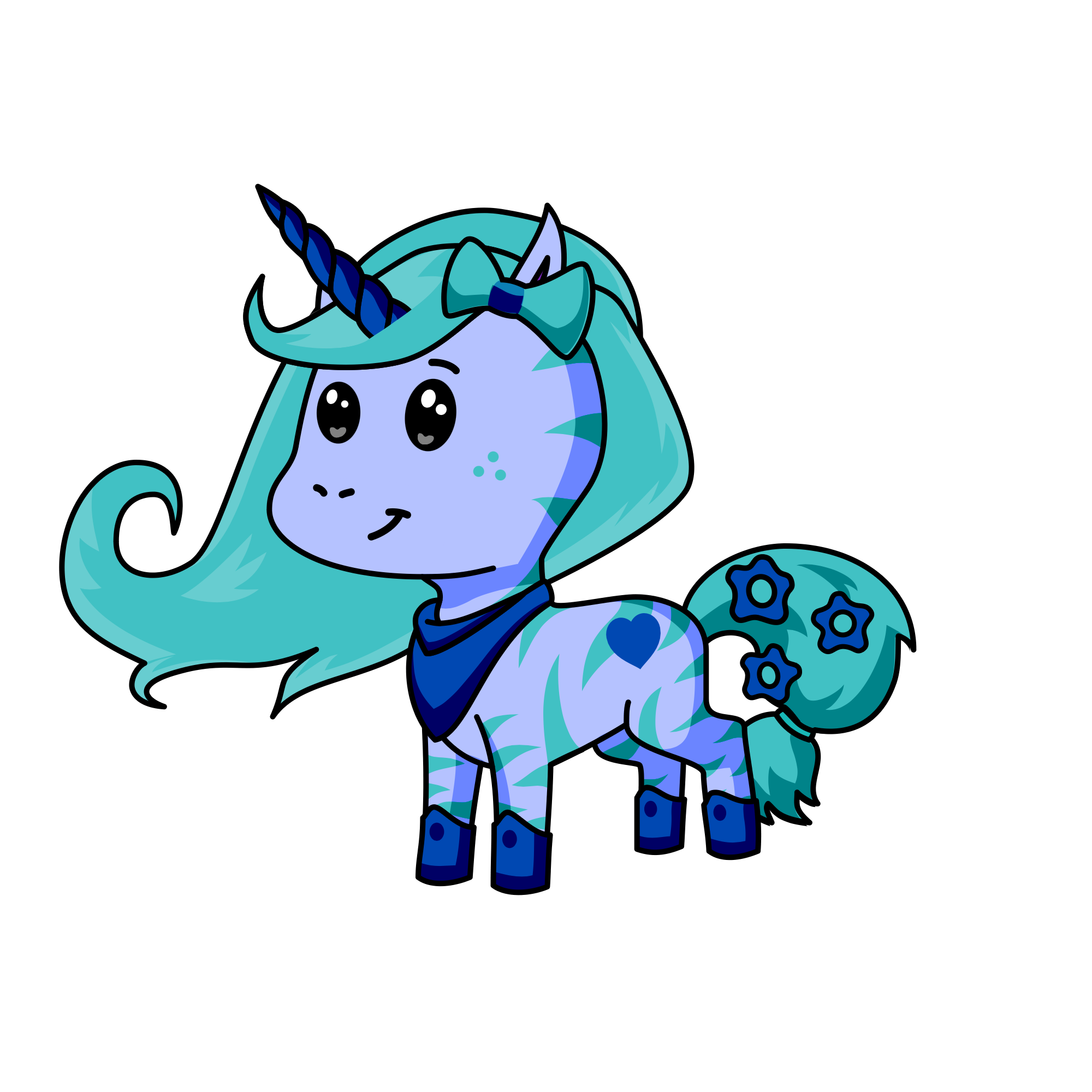 Ice, the unicorn