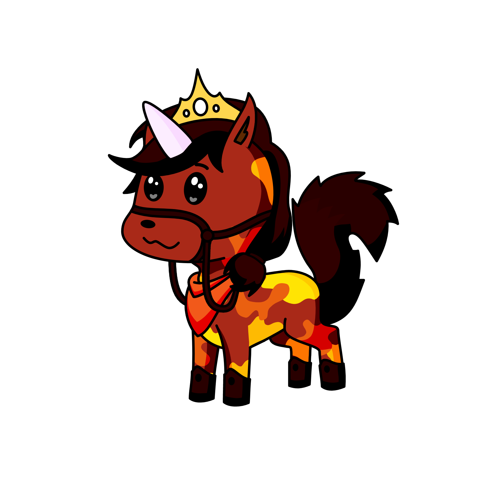Queen of the evil, the unicorn