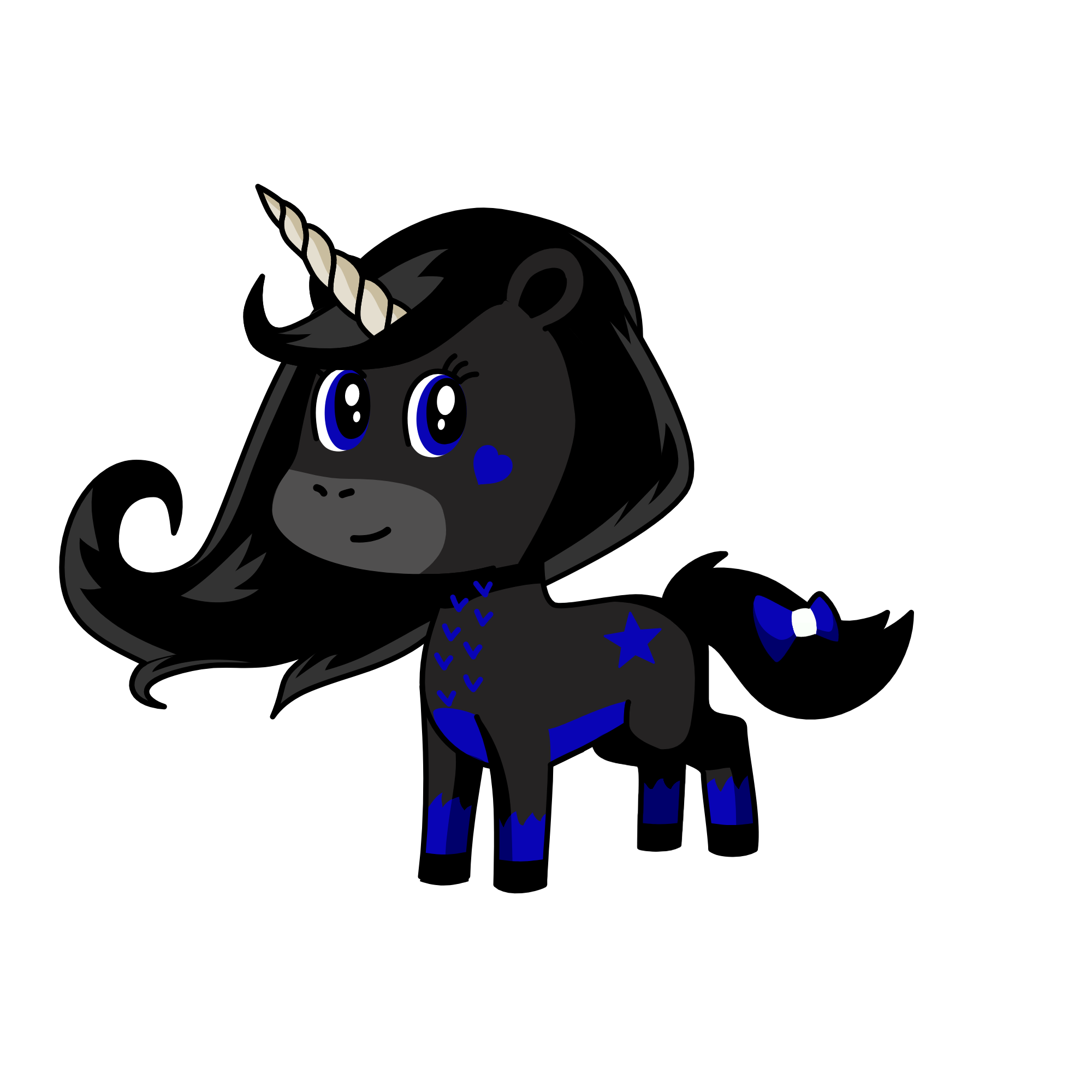 Moon, the unicorn