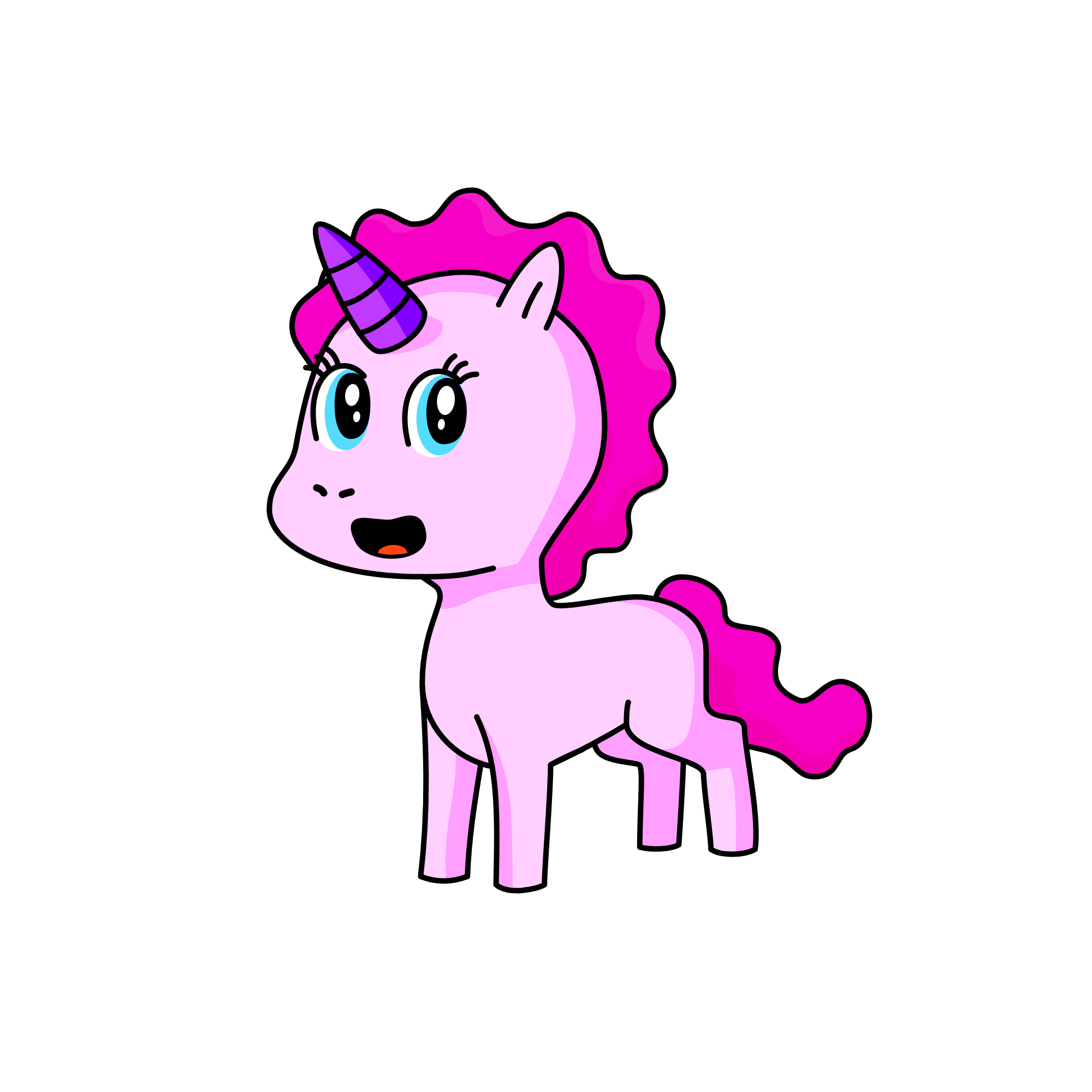 Pinkie Pie, the unicorn