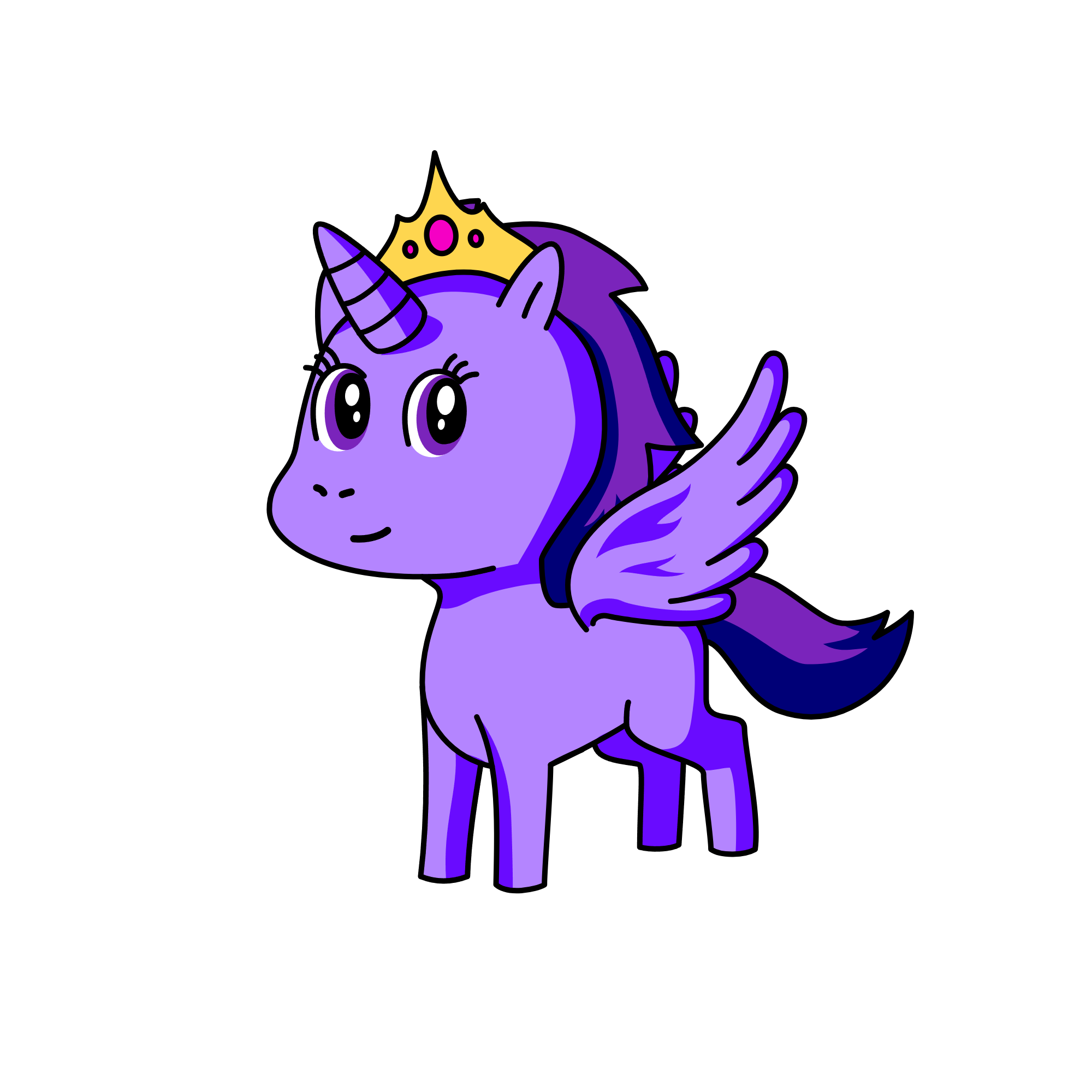 Twi, the unicorn