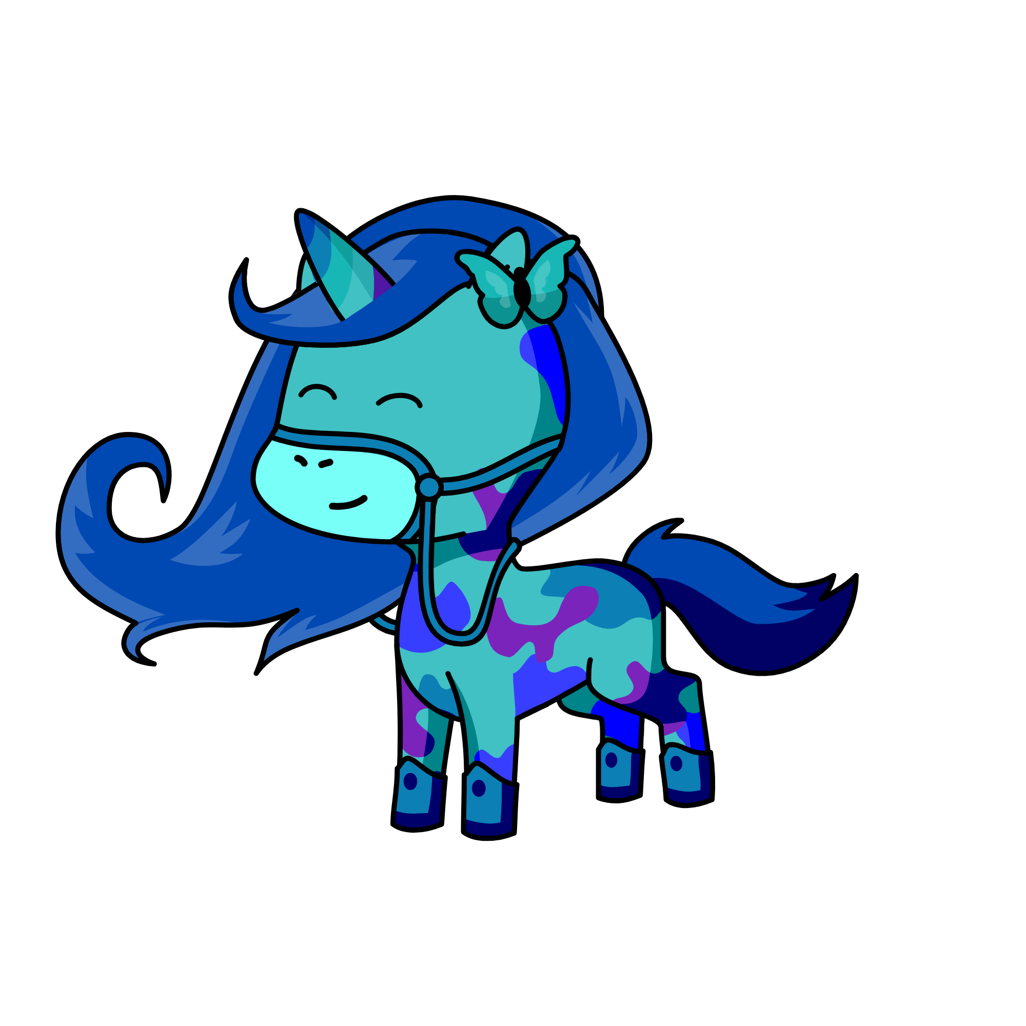 snow ball, the unicorn