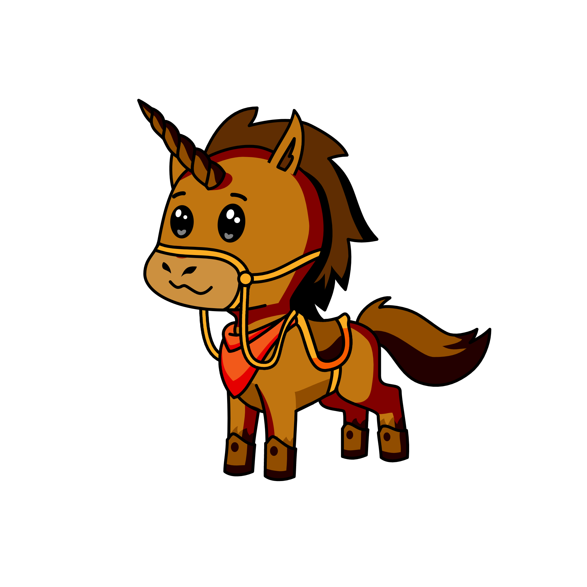 Horse, the unicorn