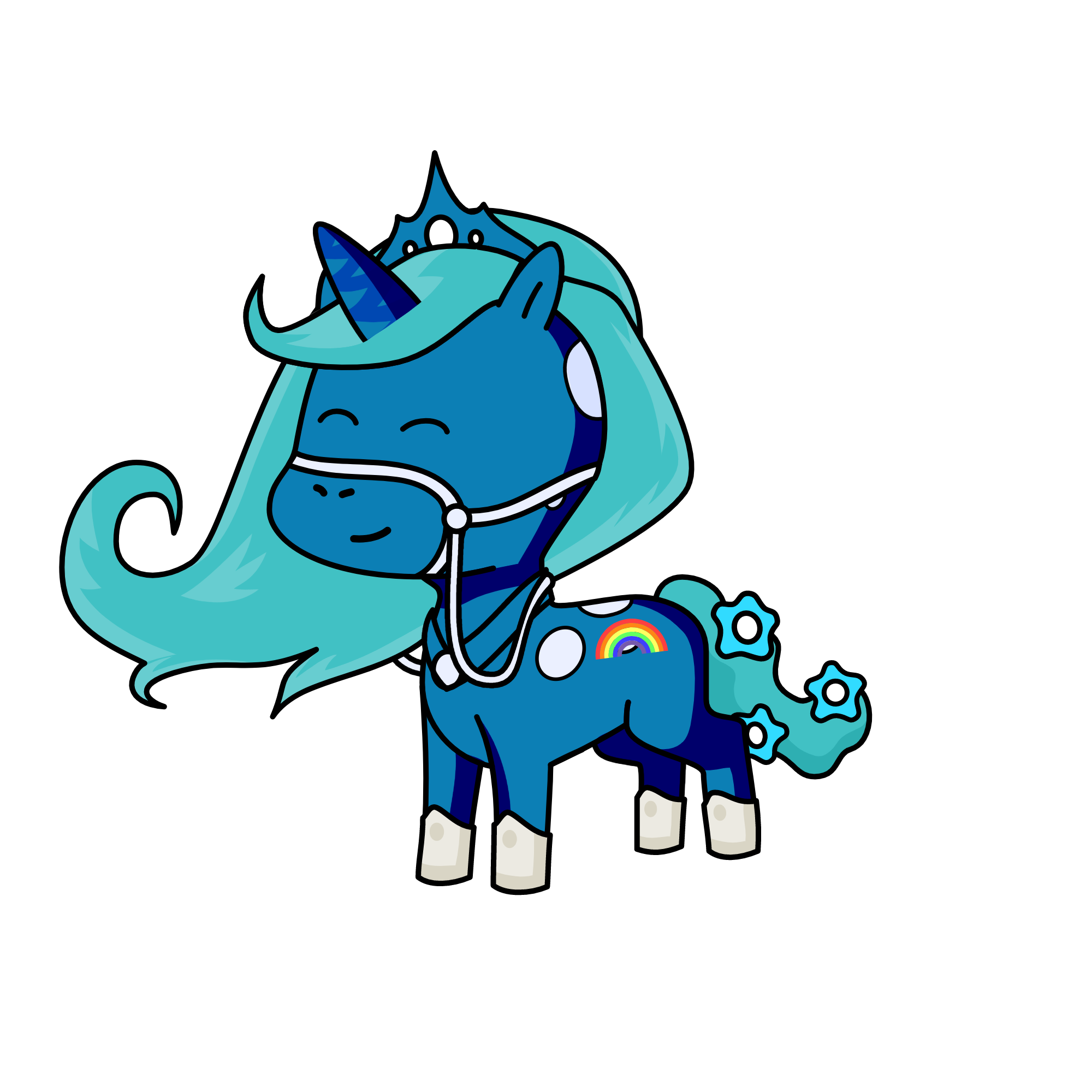 Frost angel, the unicorn