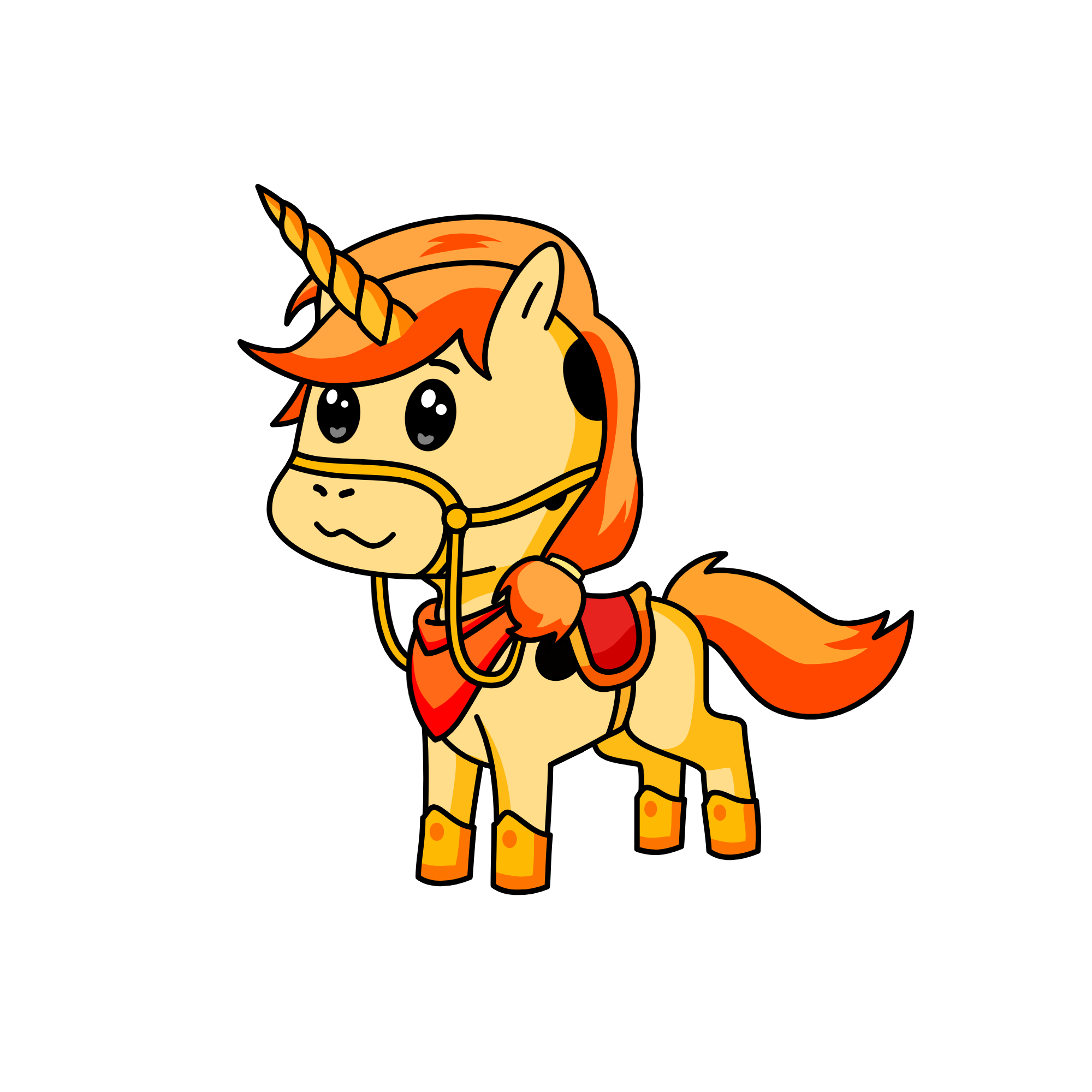 Desert, the unicorn