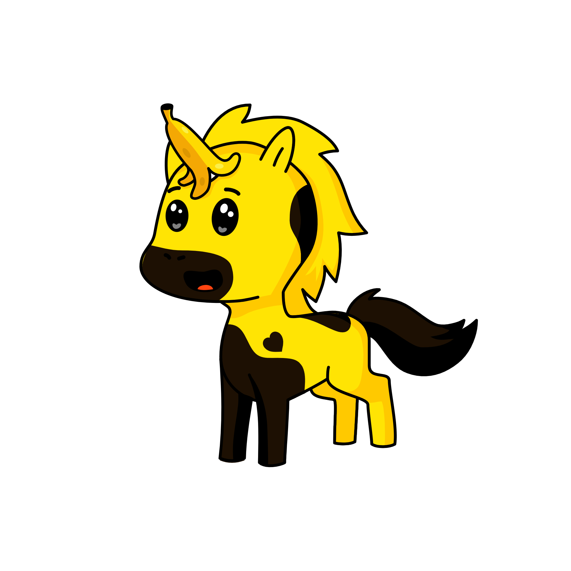 bannana, the unicorn