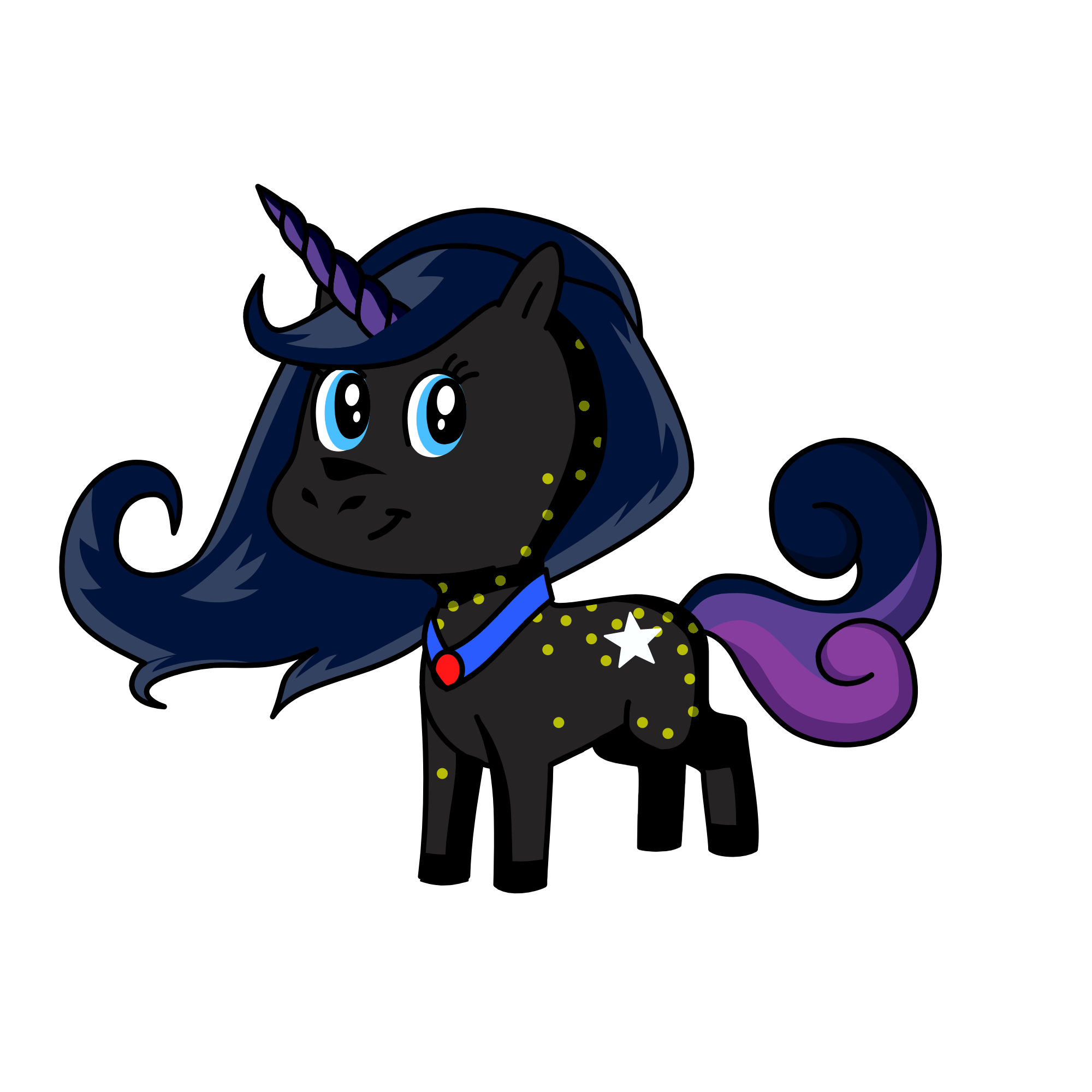 Lua da Meia Noite., the unicorn
