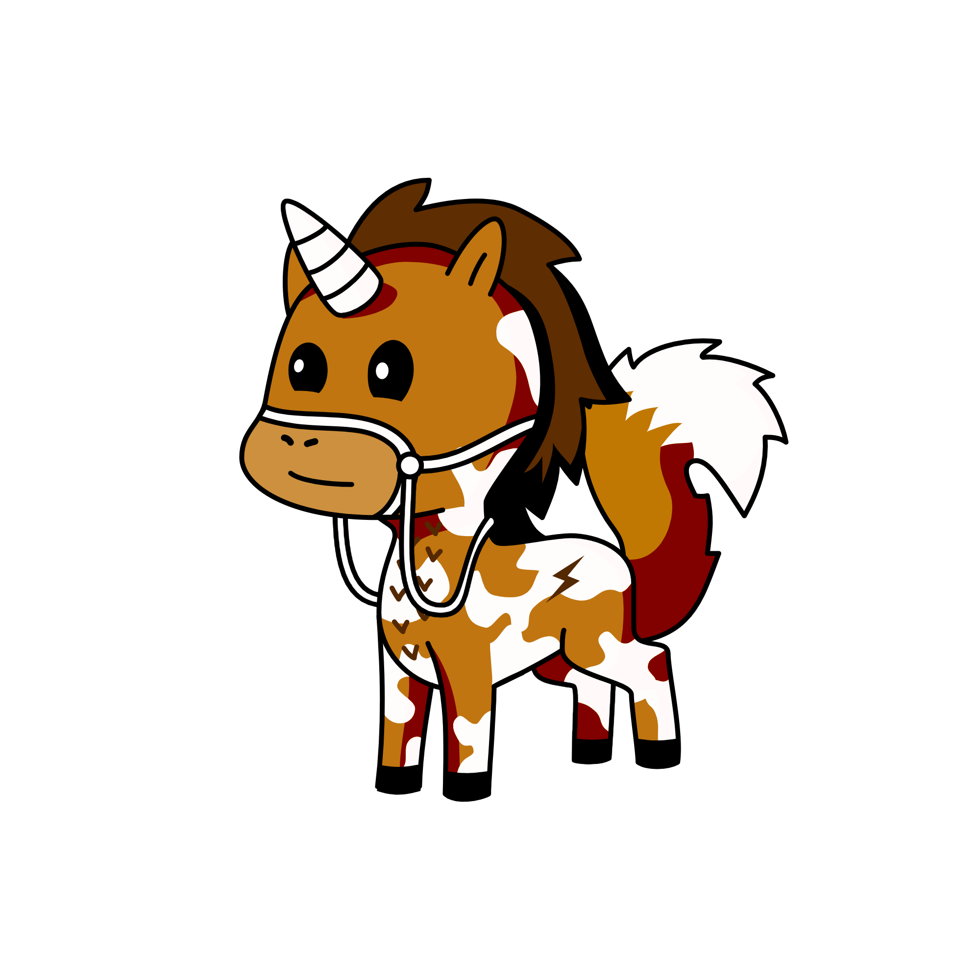 Fluffy, the unicorn