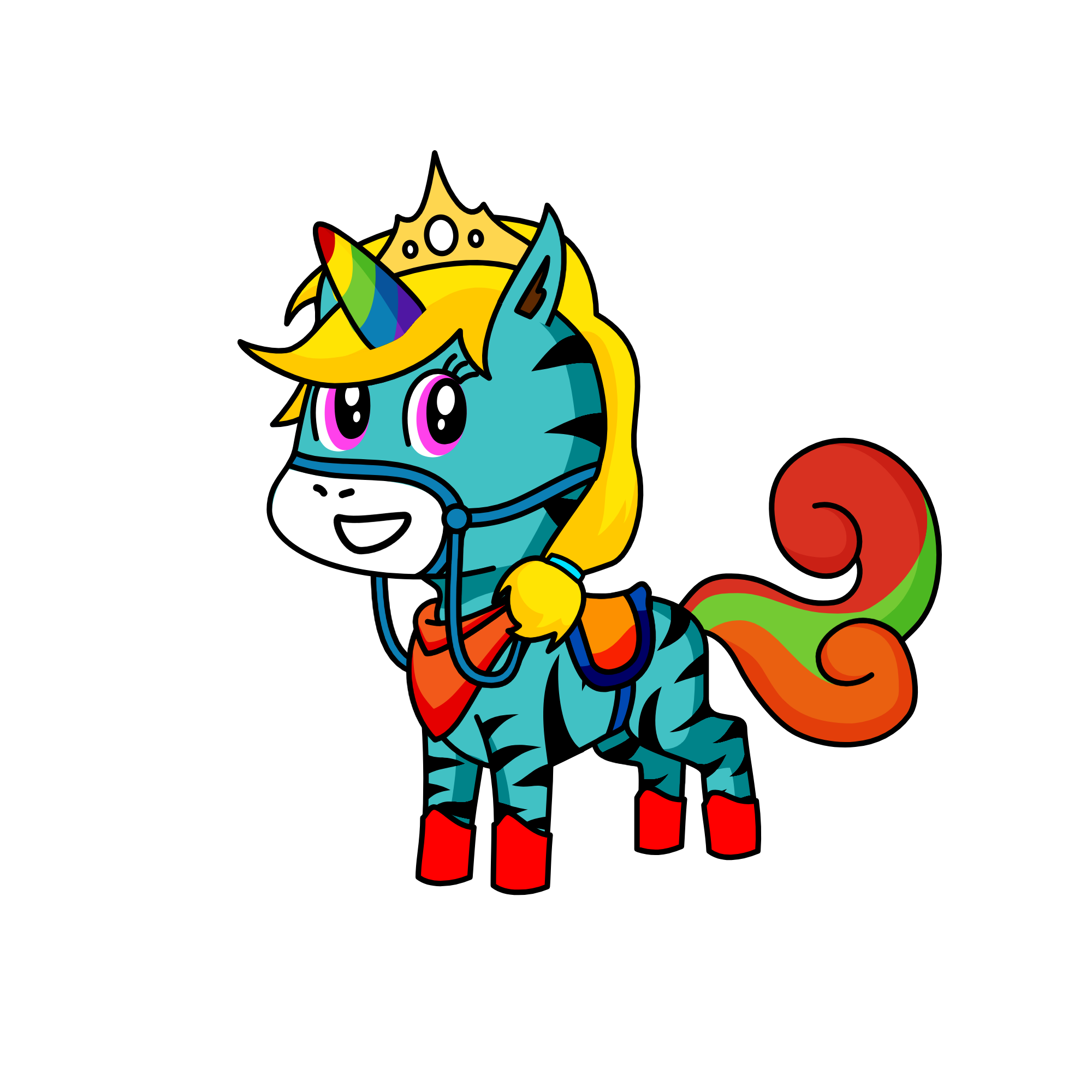 rainbown , the unicorn