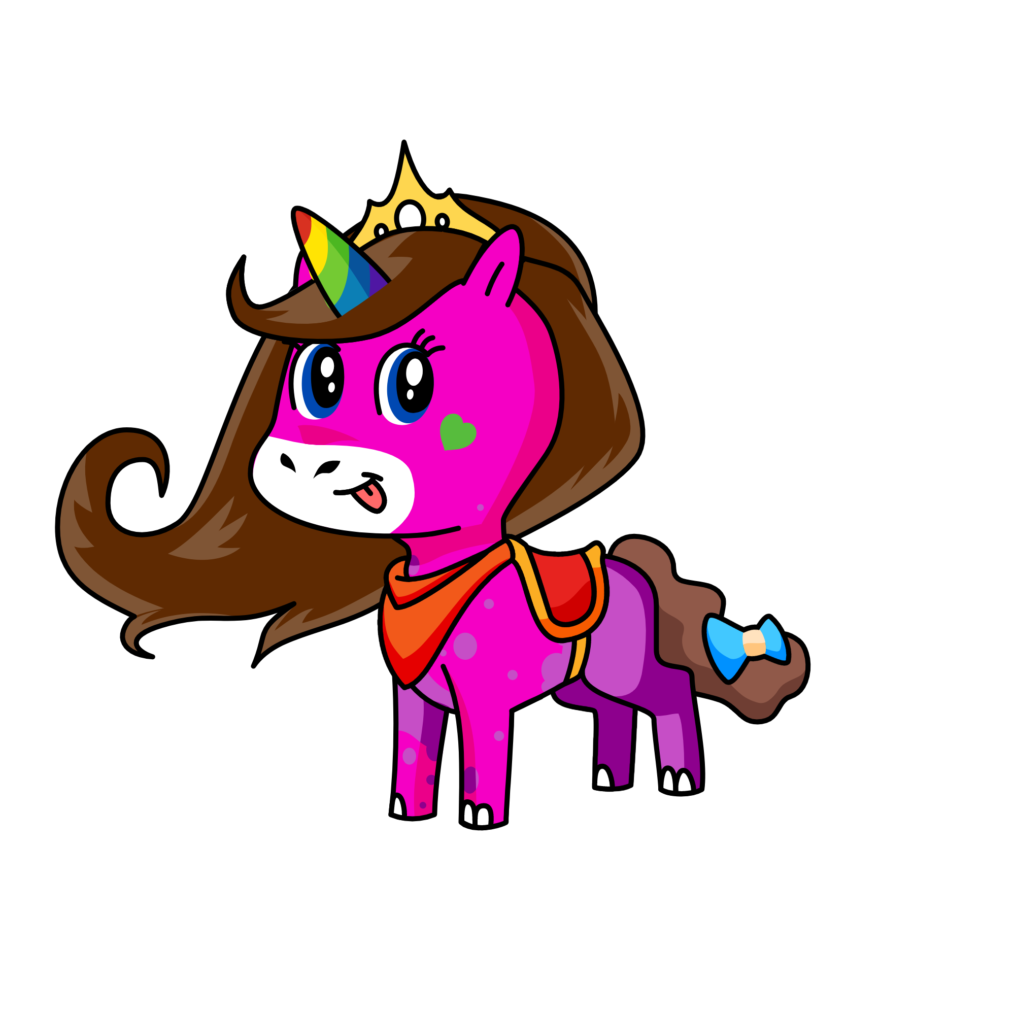 Snowfall, the unicorn