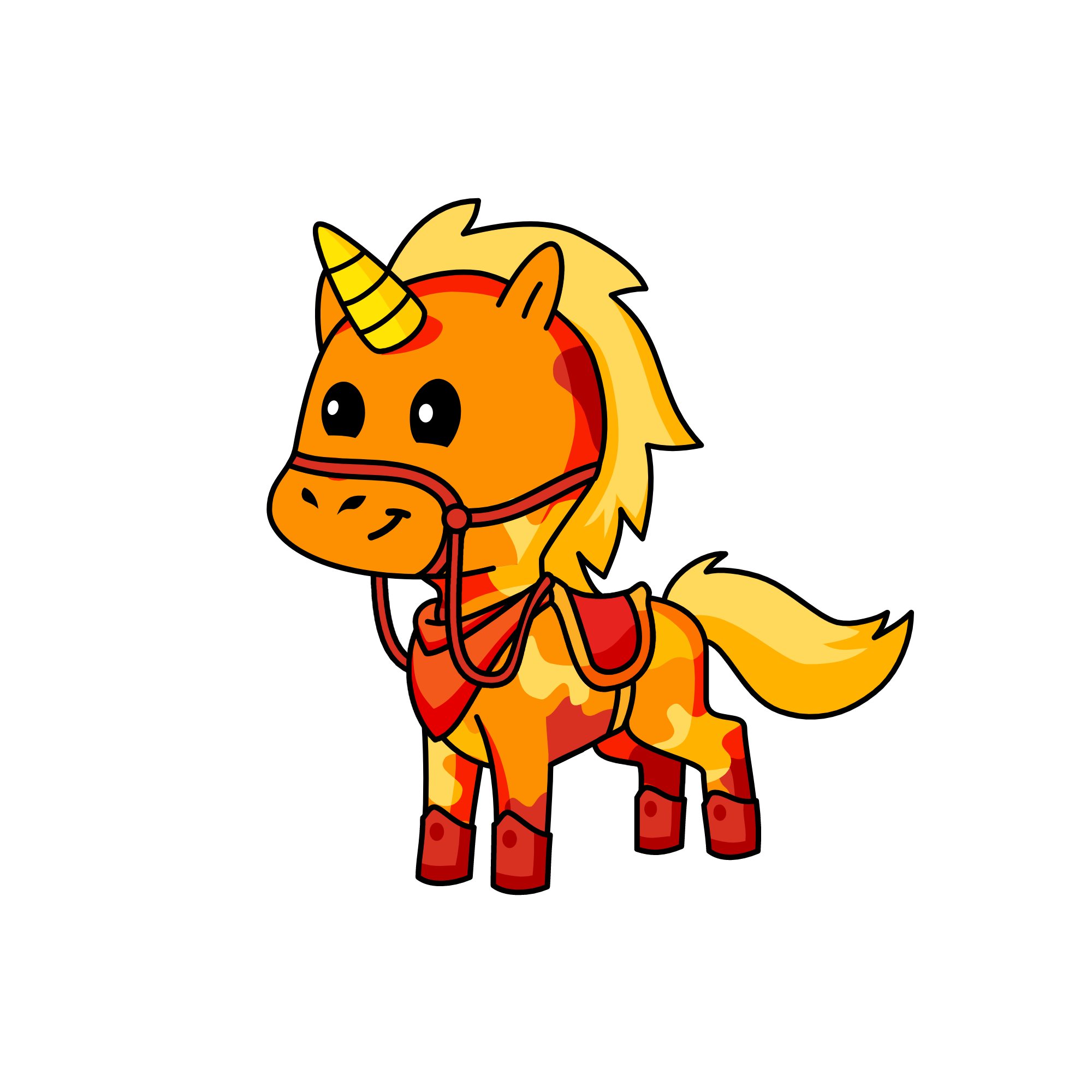 fire, the unicorn