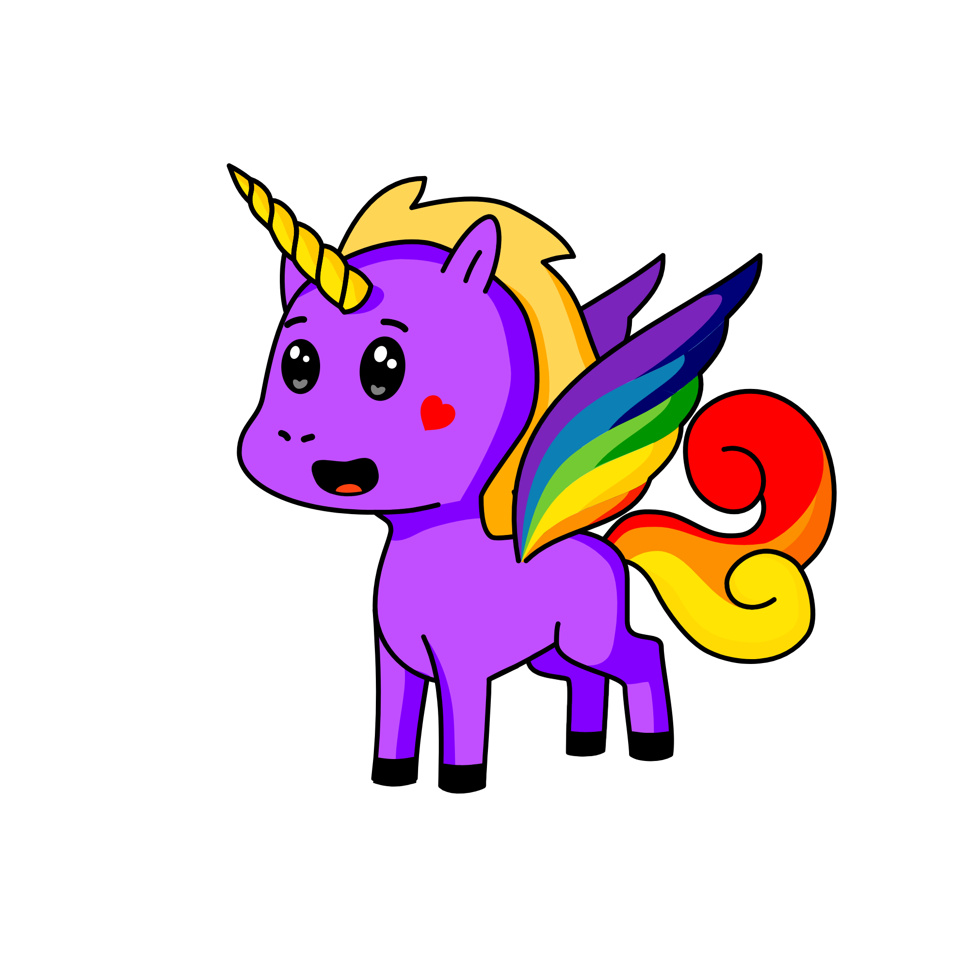 Cornify, the unicorn