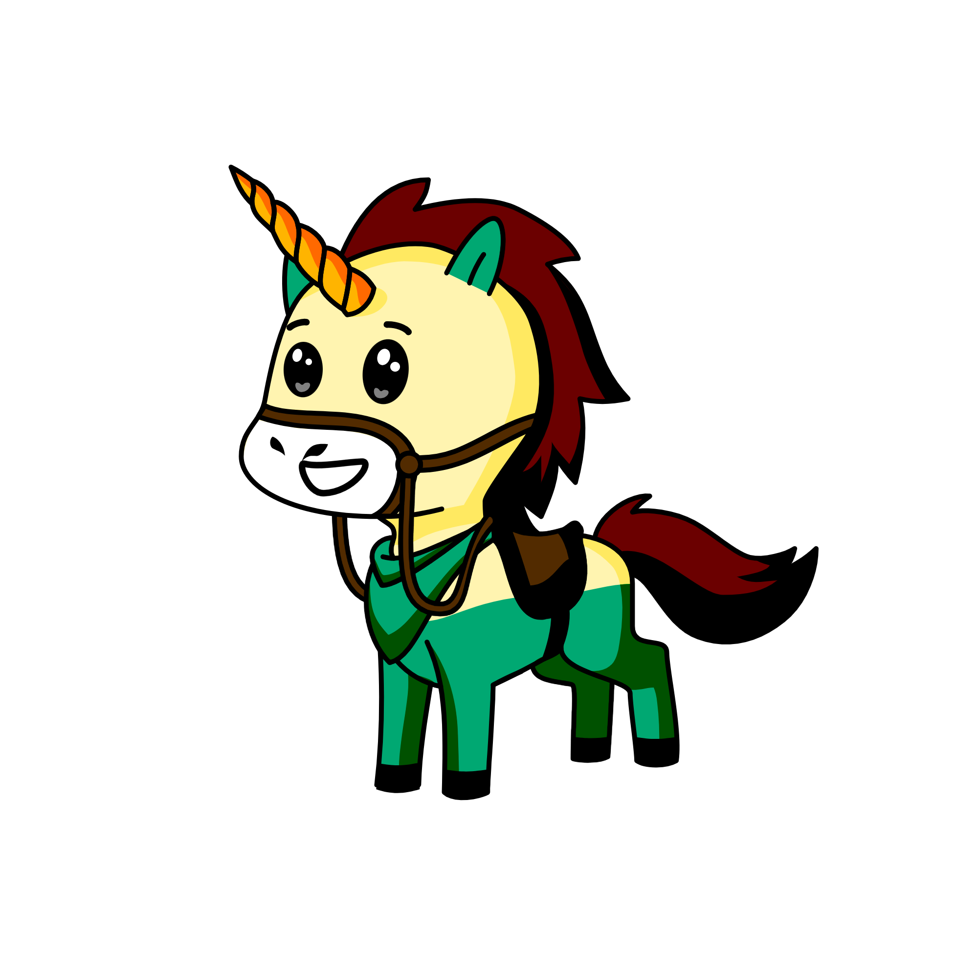 Tanji, the unicorn