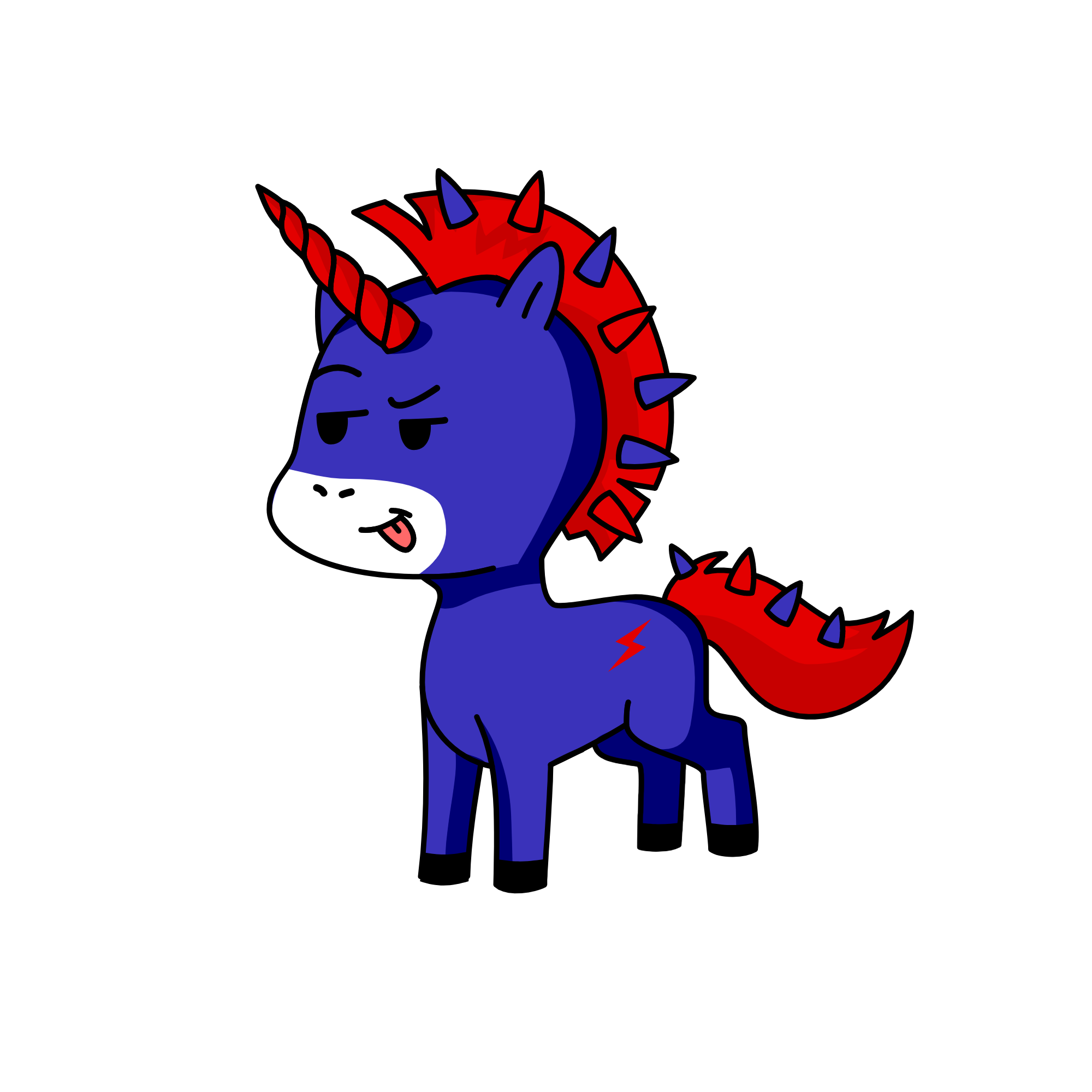 Rock-star, the unicorn