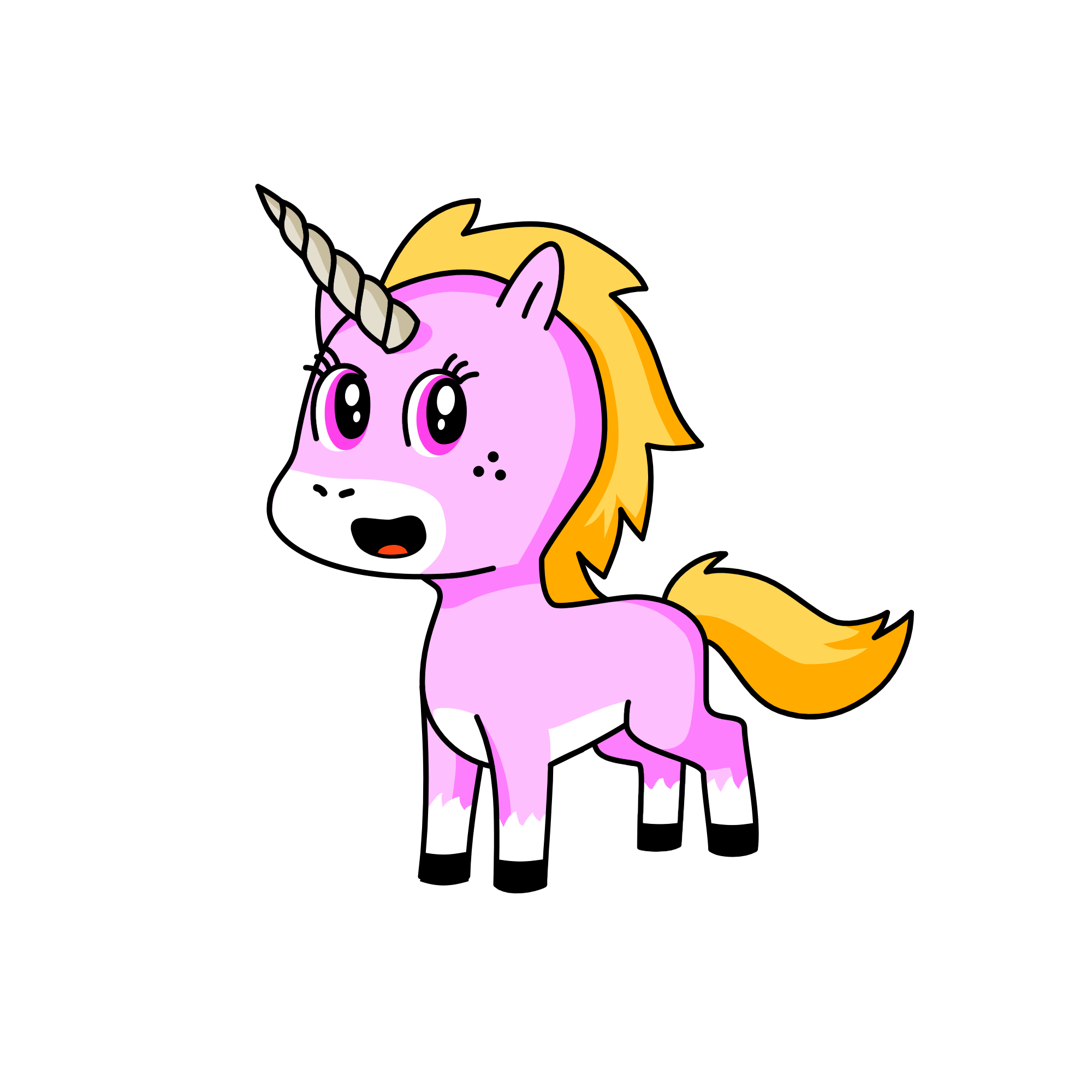 How to get bitcoin sticker on your legs on top and retro wave background, the unicorn