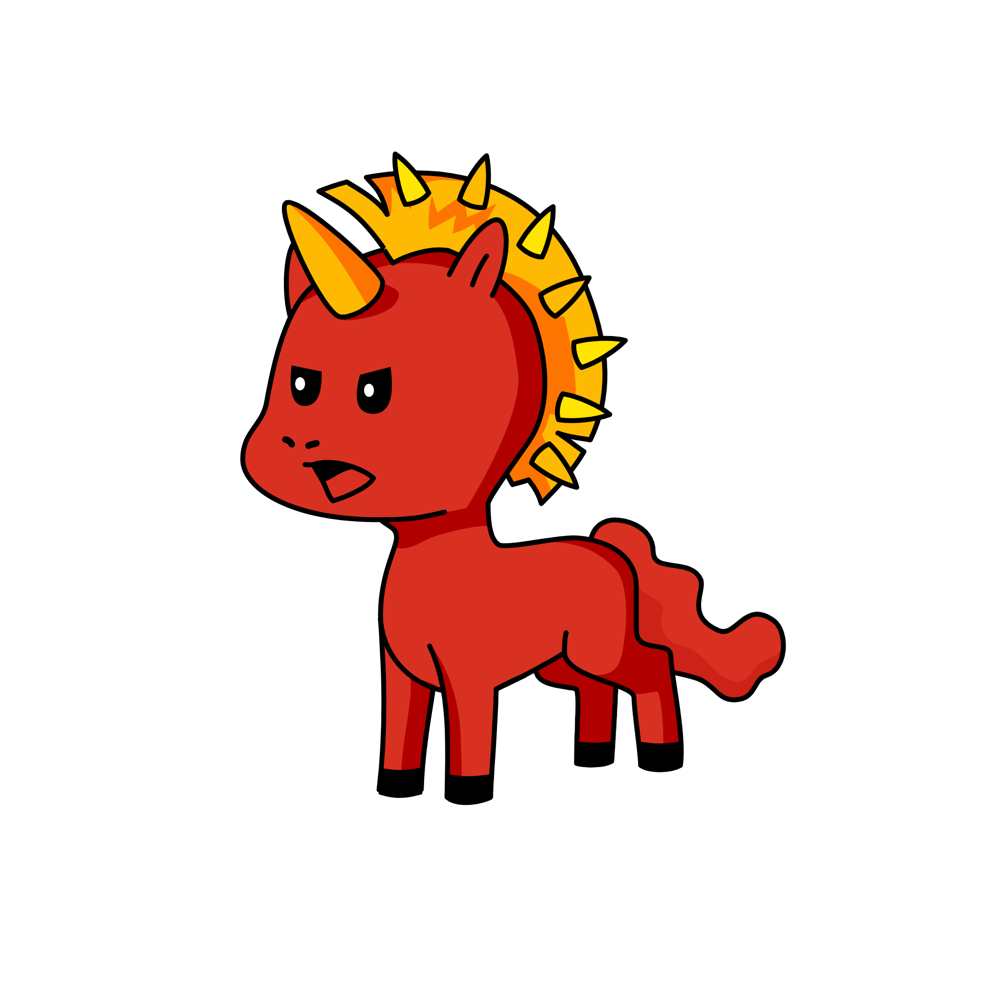anger, the unicorn