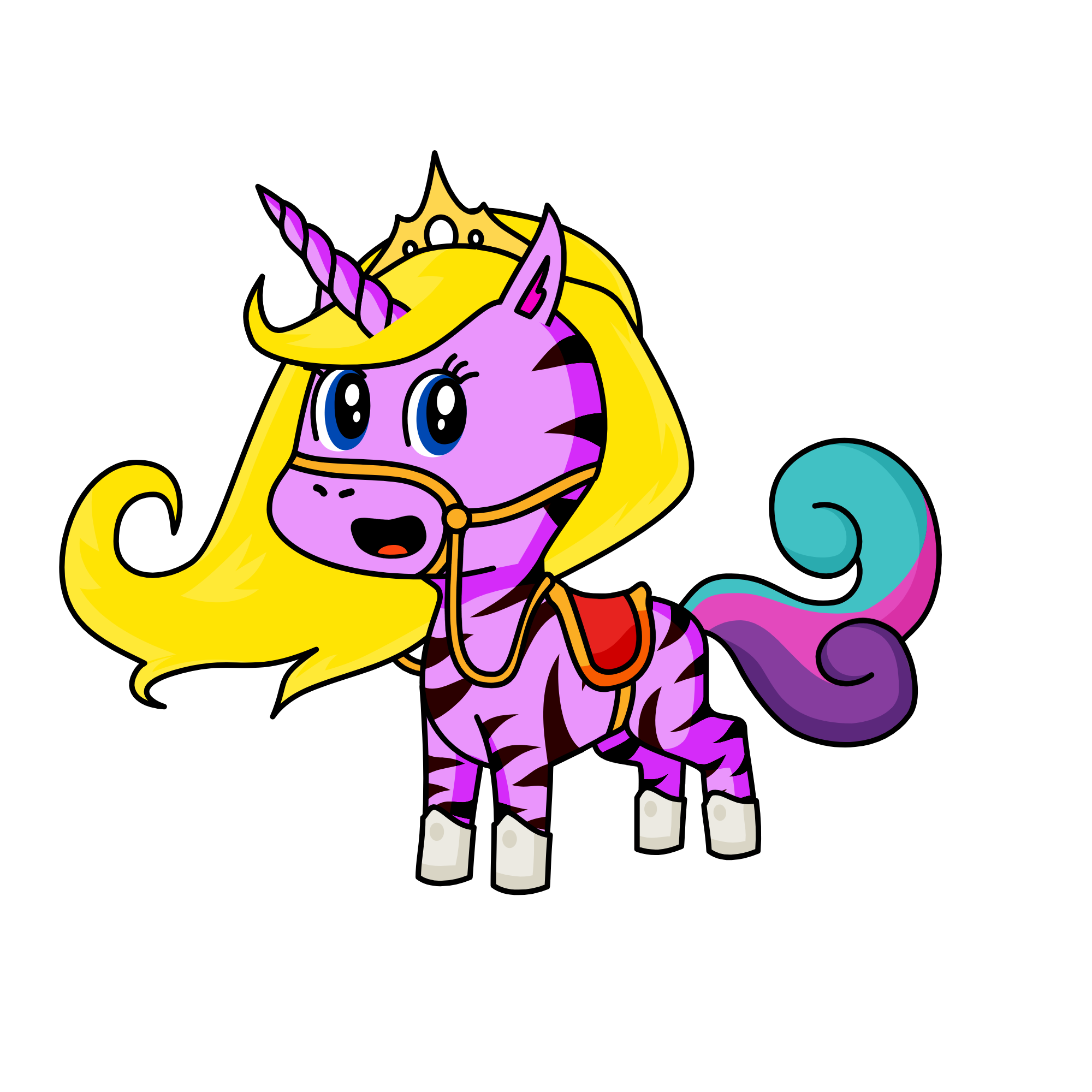 Achoo, the unicorn