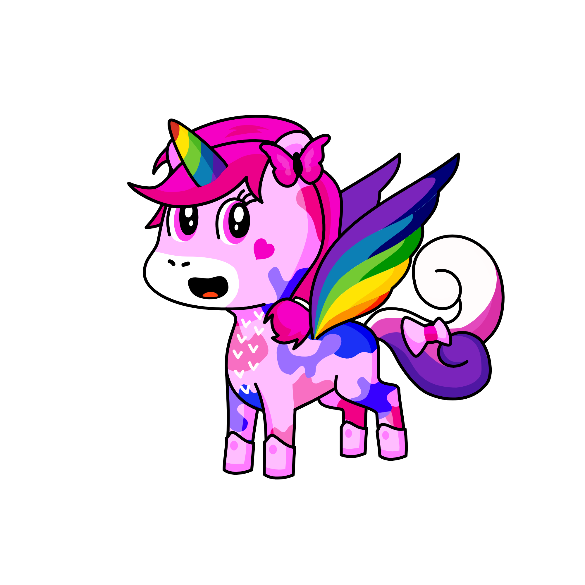 Hồng lè hồng lét, the unicorn