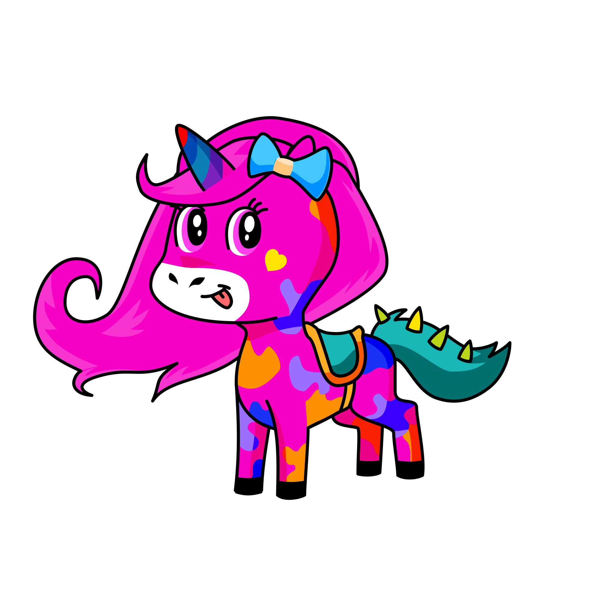 Amelia, the unicorn