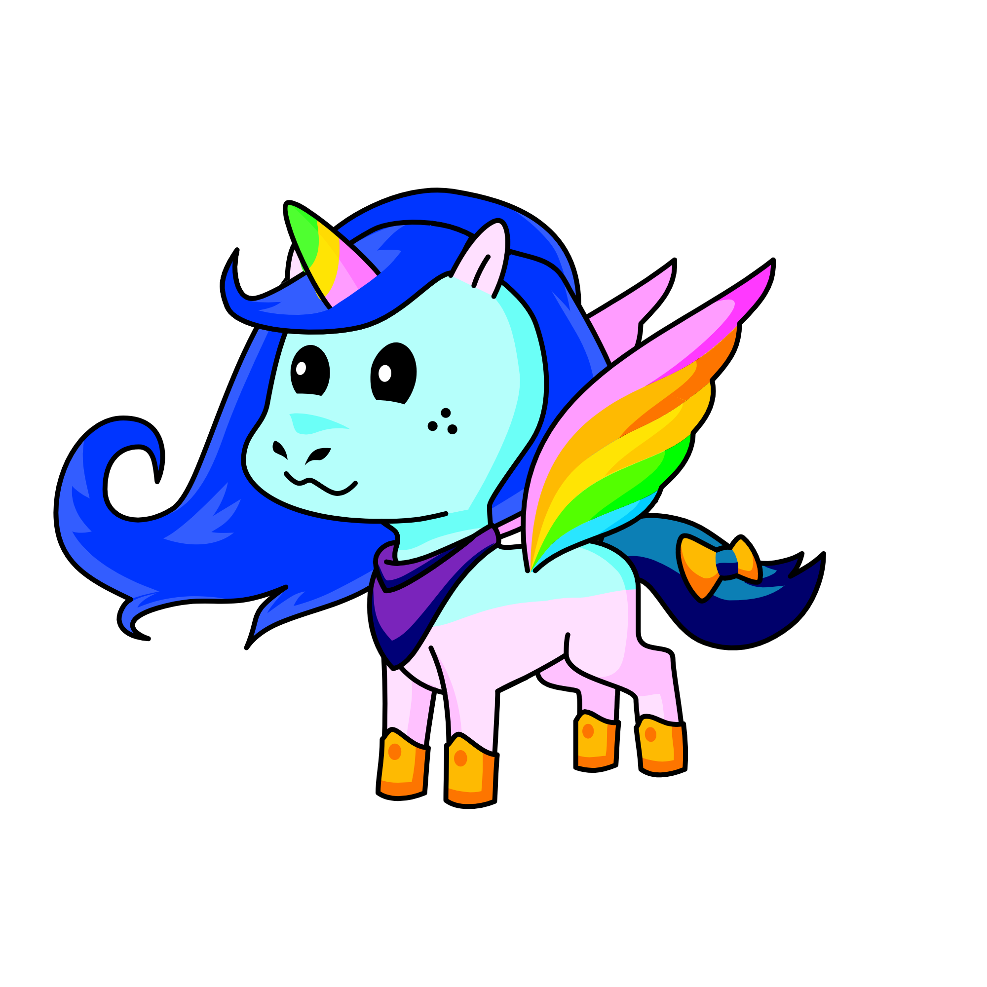 its MINECRAFT STORY MODE YO, the unicorn