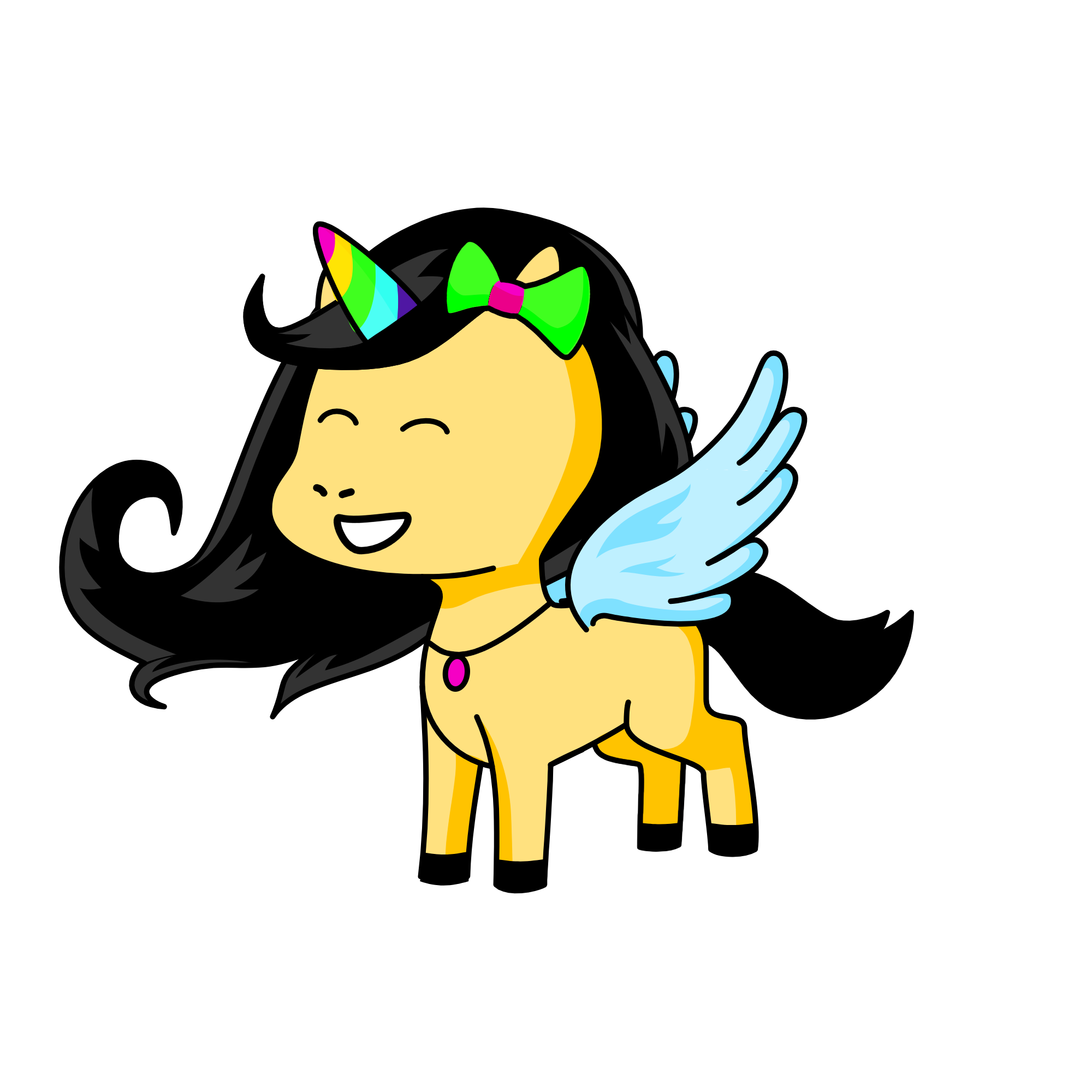 THE BRIEANNA SHOW, the unicorn