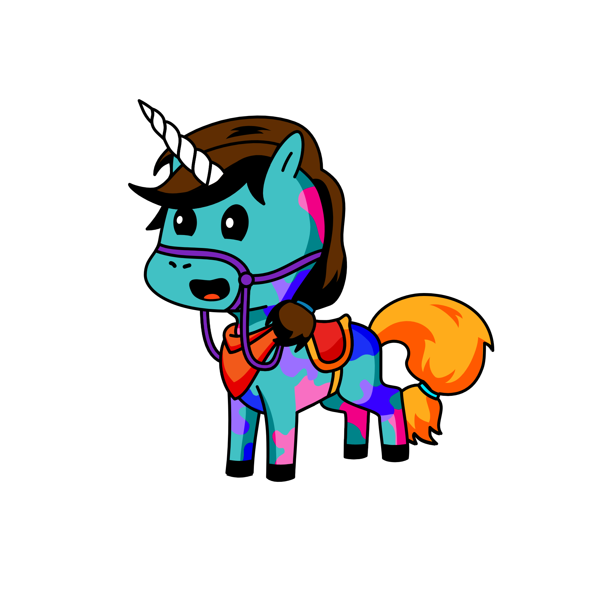 Gum, the unicorn