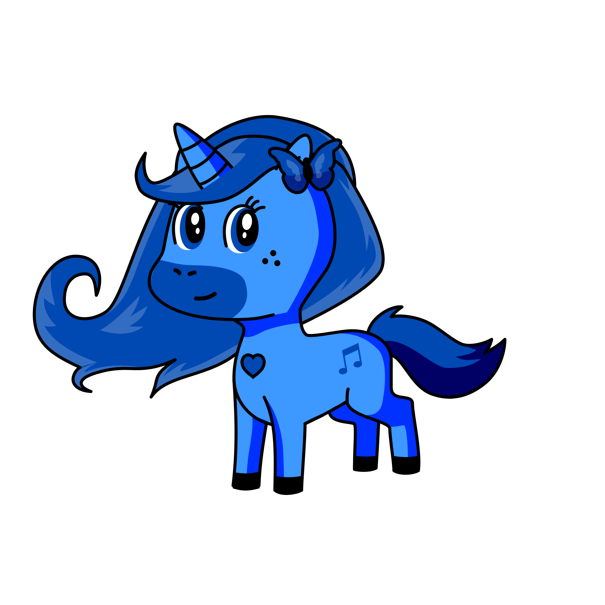 Daphne, the unicorn