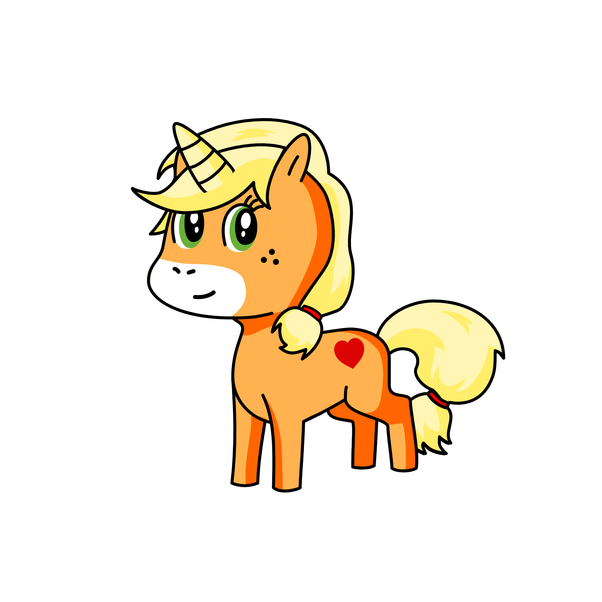 Apple Jack, the unicorn