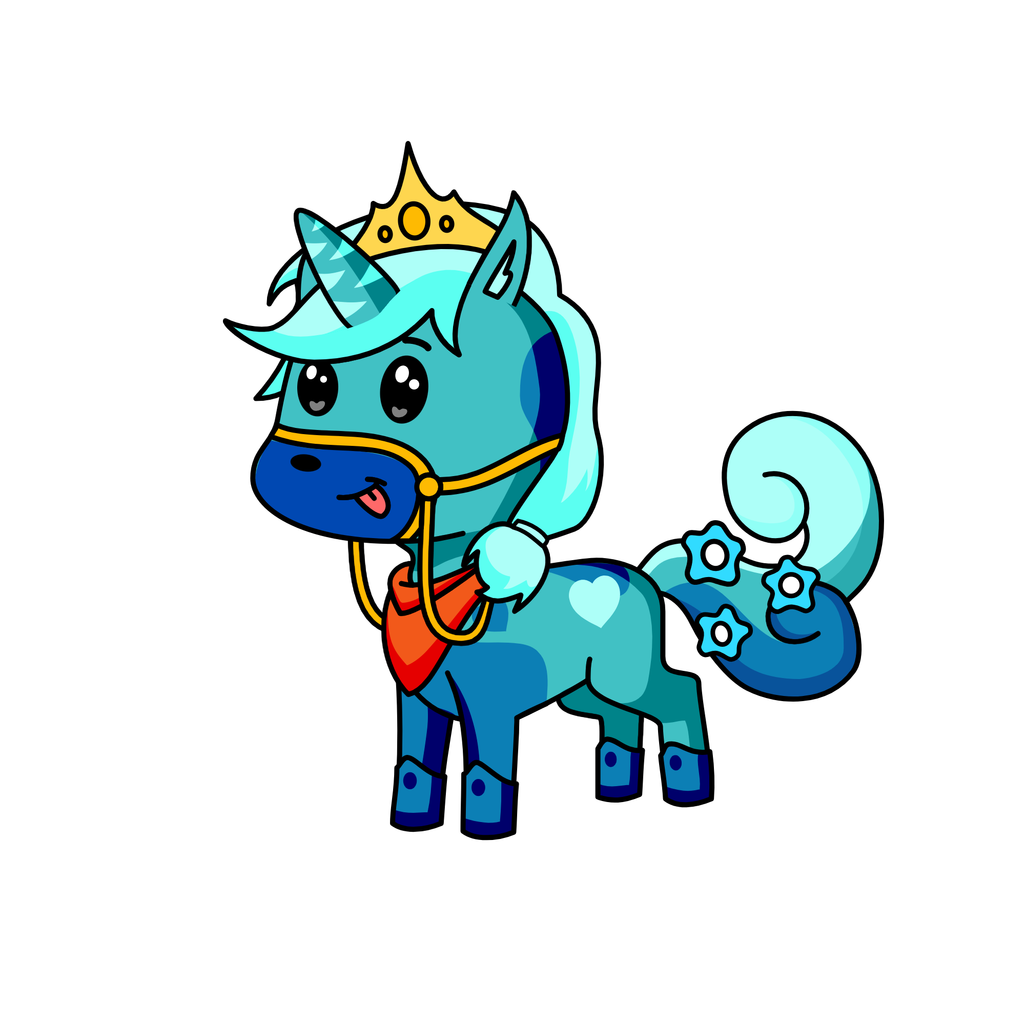 ice unicorns, the unicorn
