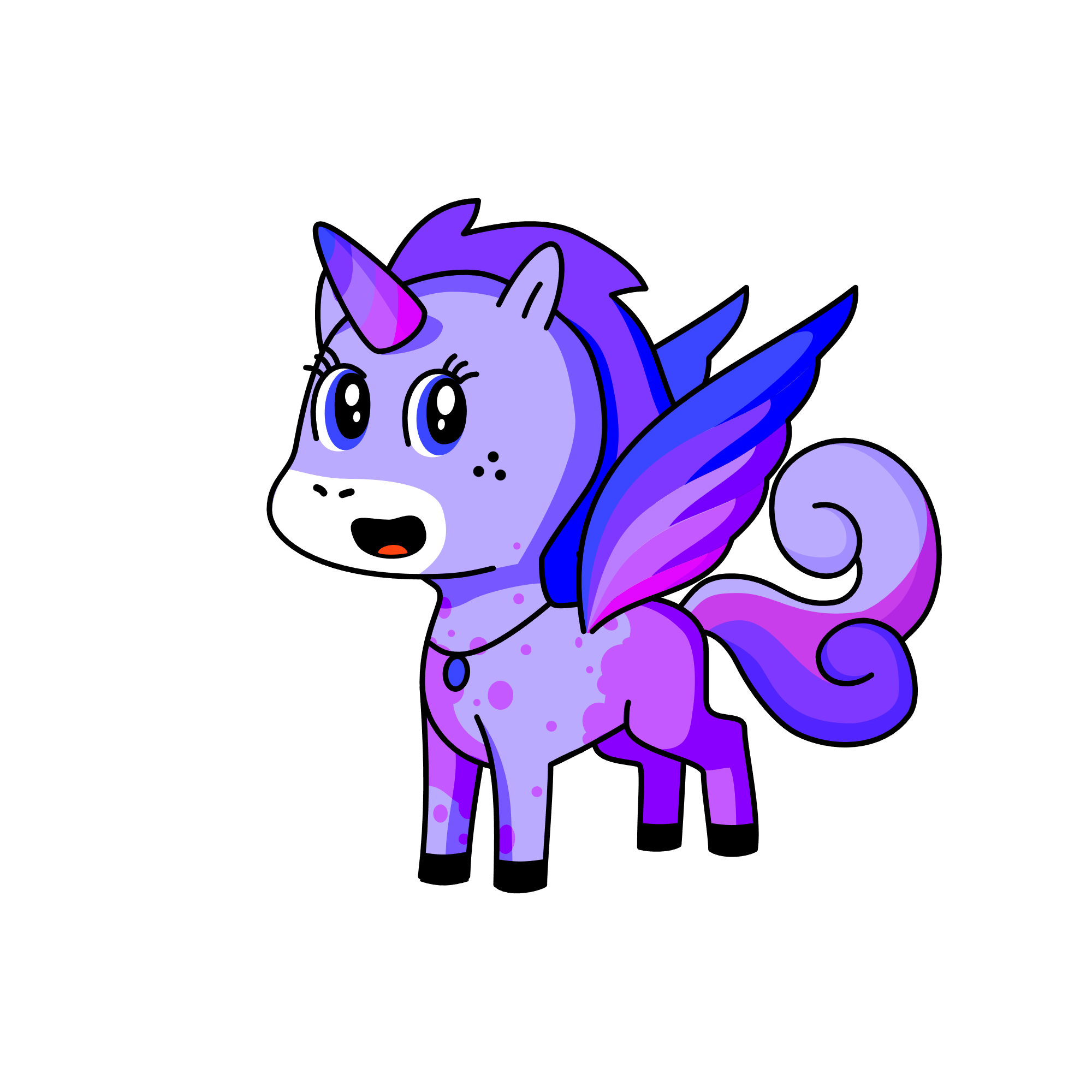 Galaxy, the unicorn