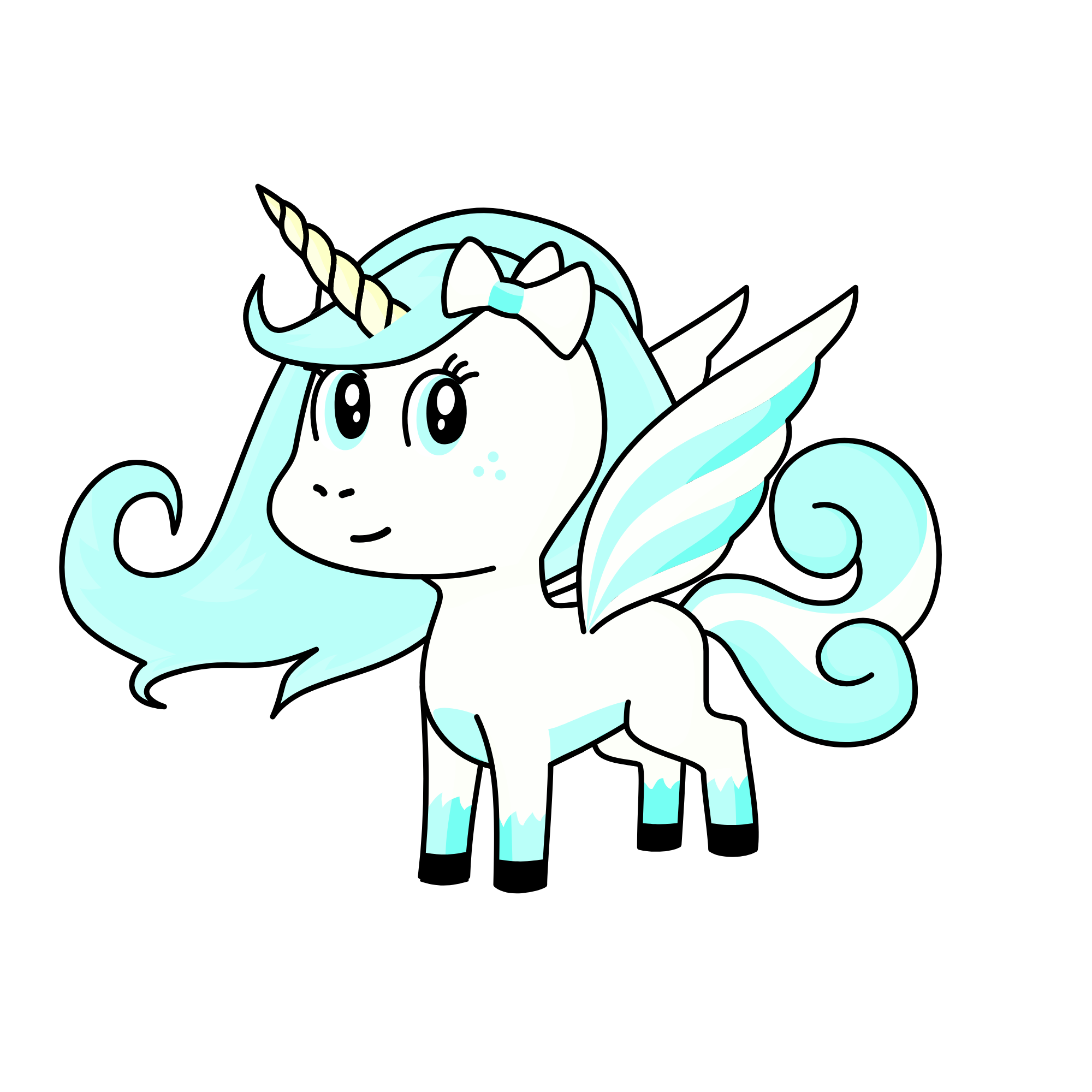 Misty, the unicorn