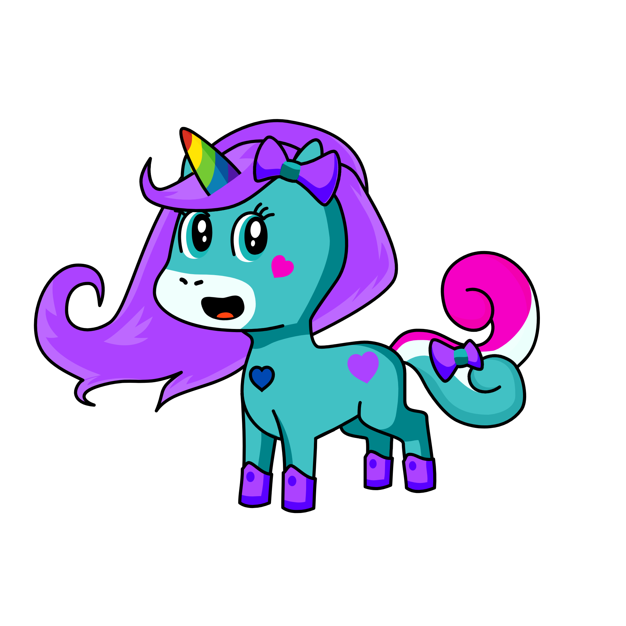 cutiecorn, the unicorn