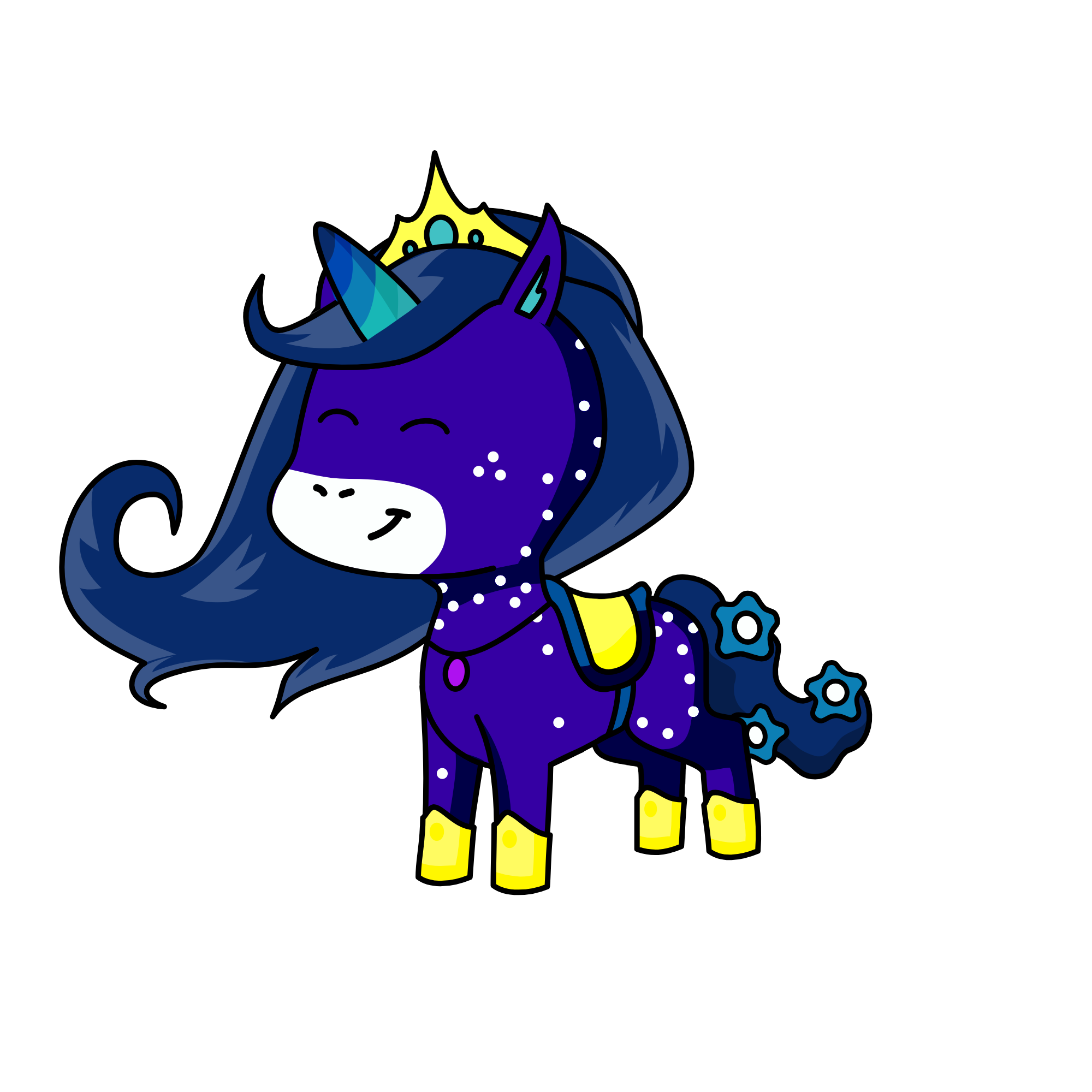 night, the unicorn