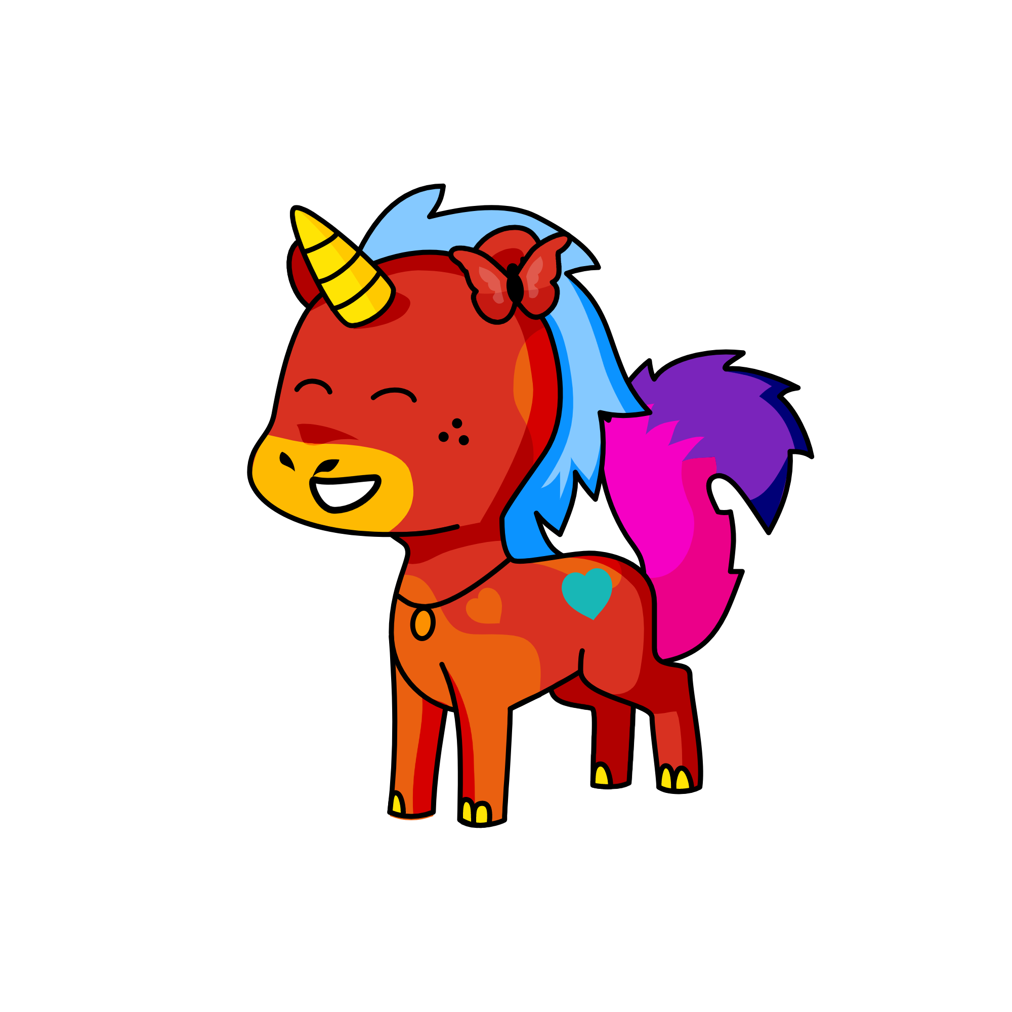 cloudy , the unicorn