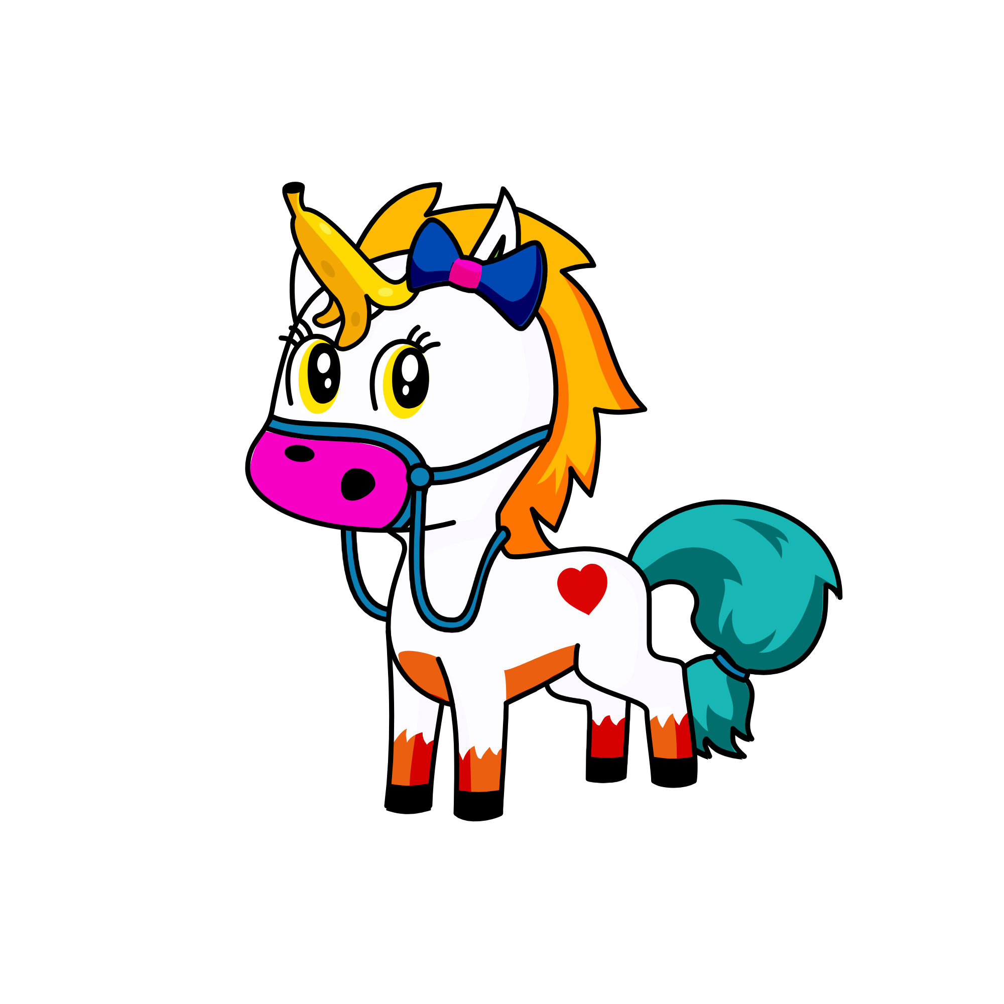Len Kagamine, the unicorn