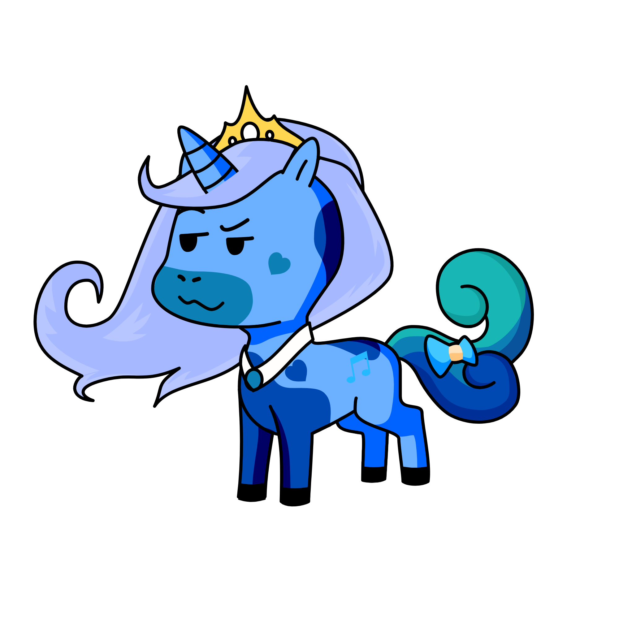 luna, the unicorn