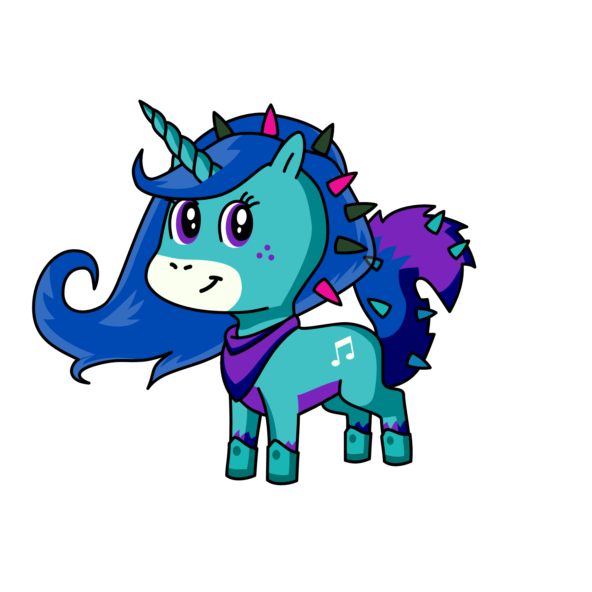 Midnight , the unicorn