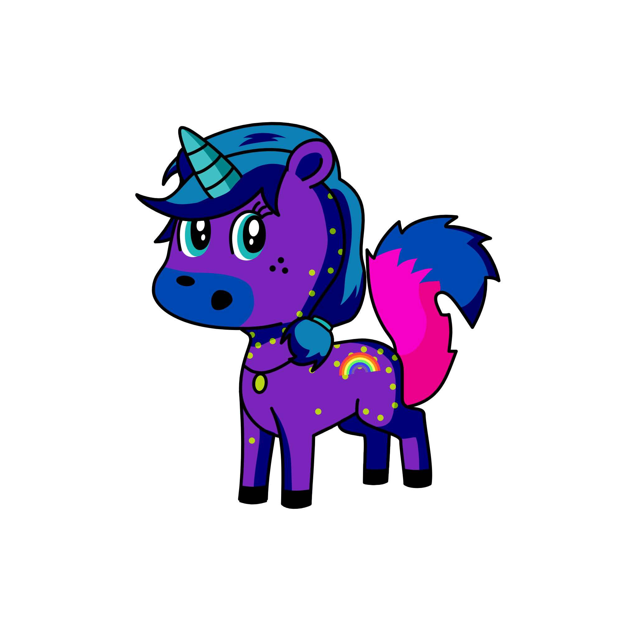 pupple, the unicorn