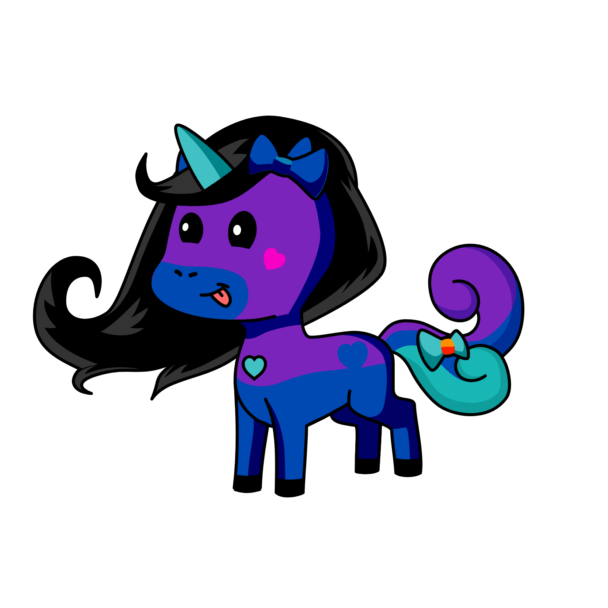 MIDNIGHT, the unicorn
