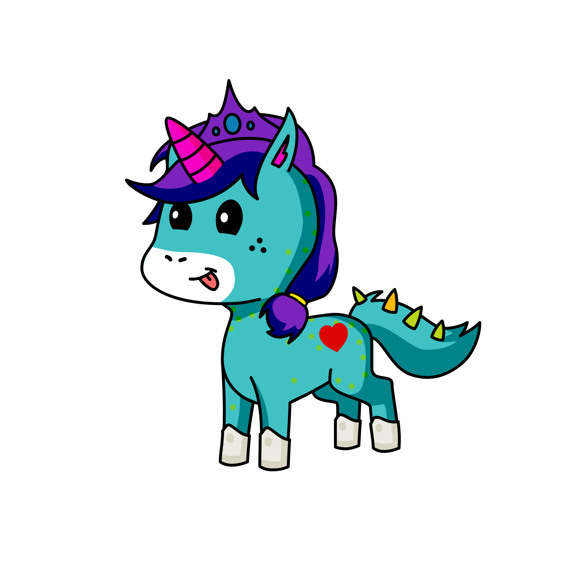 Ai-chan, the unicorn