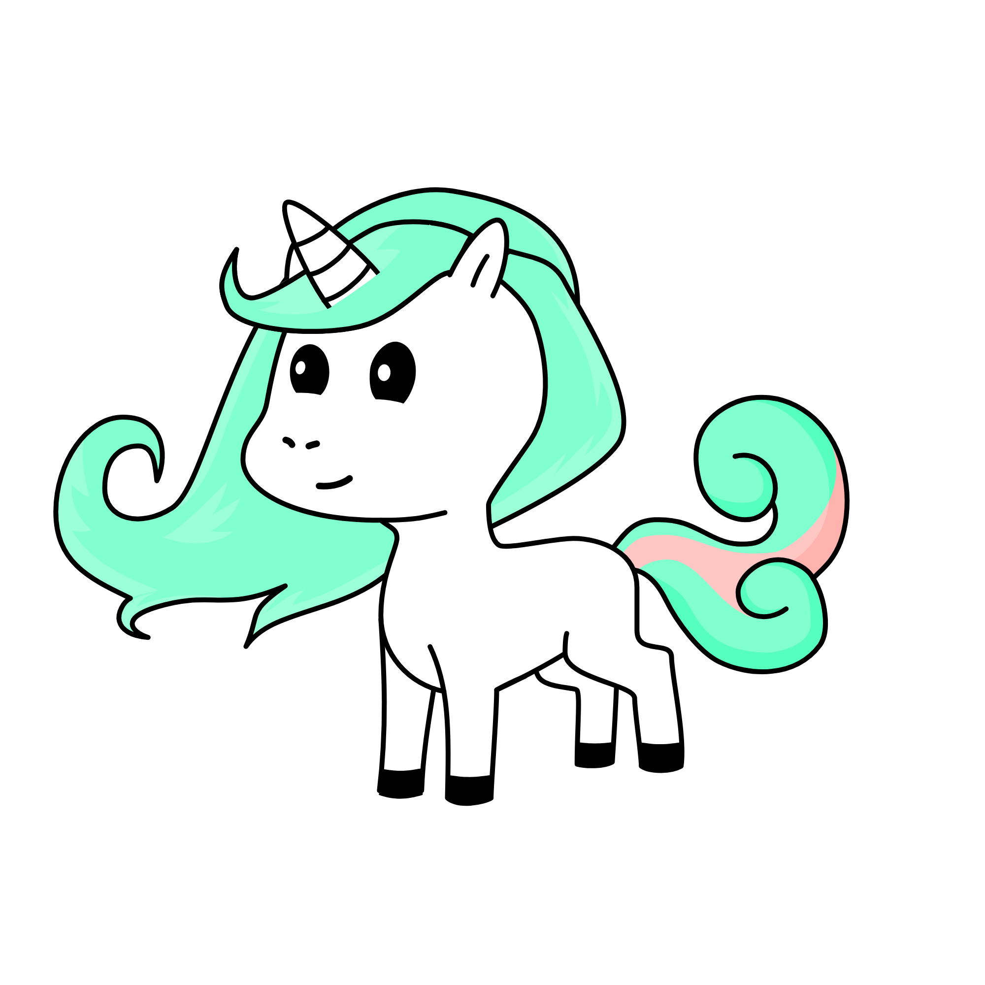 Name ur horse baddi if ur smart, the unicorn