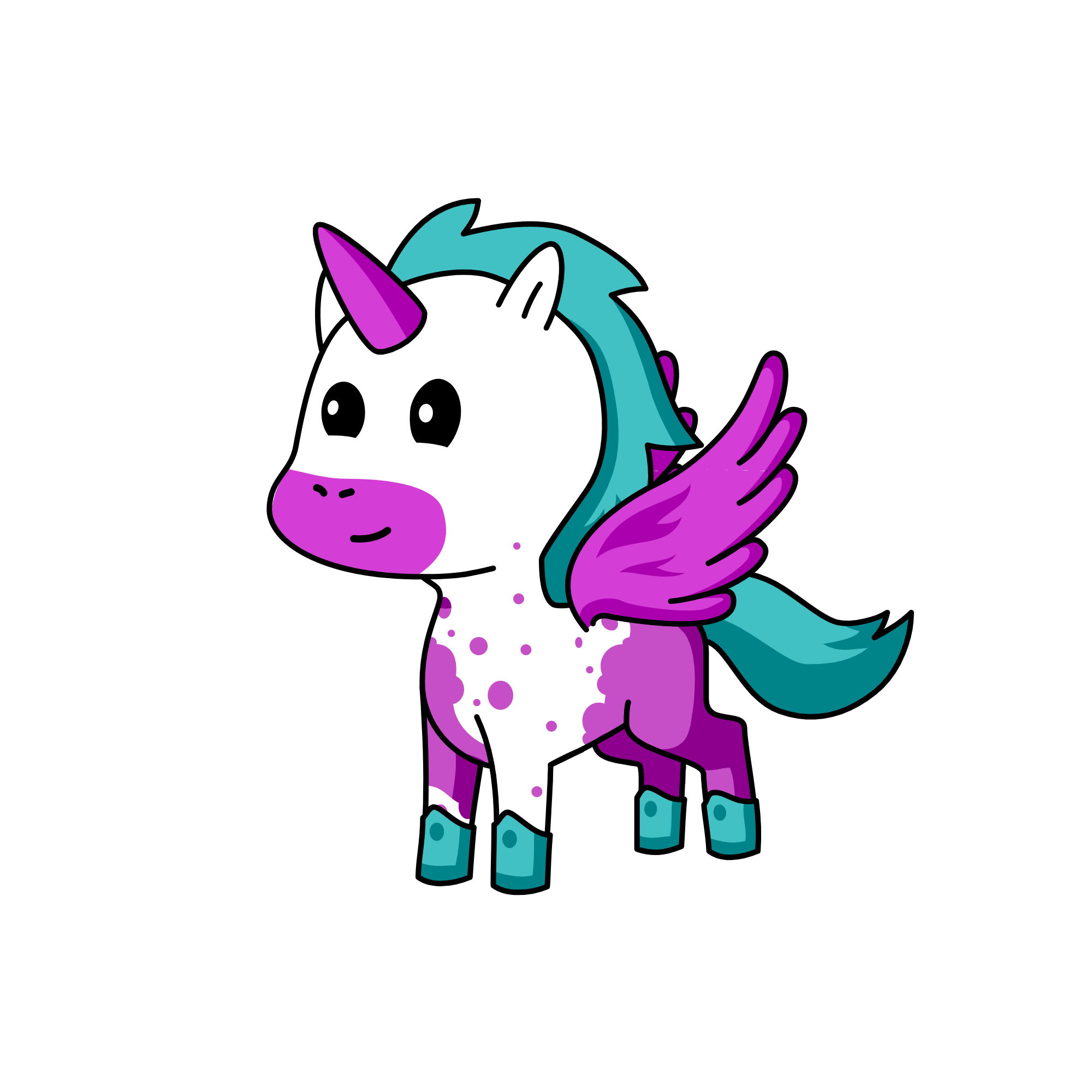 Yonky, the unicorn