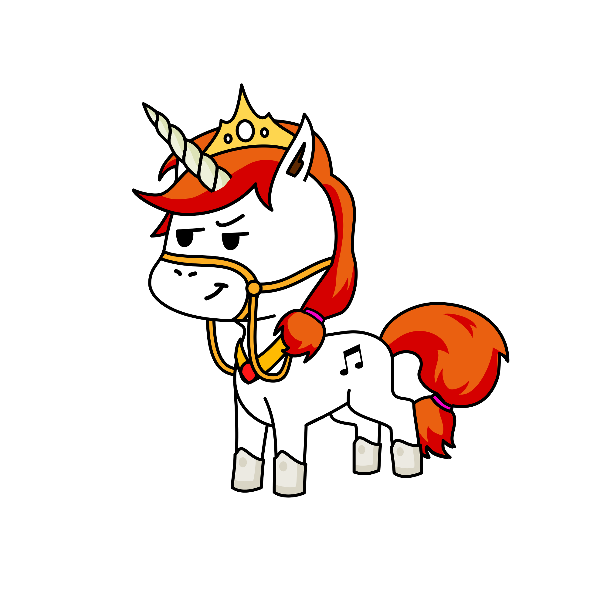 Tricia, the unicorn