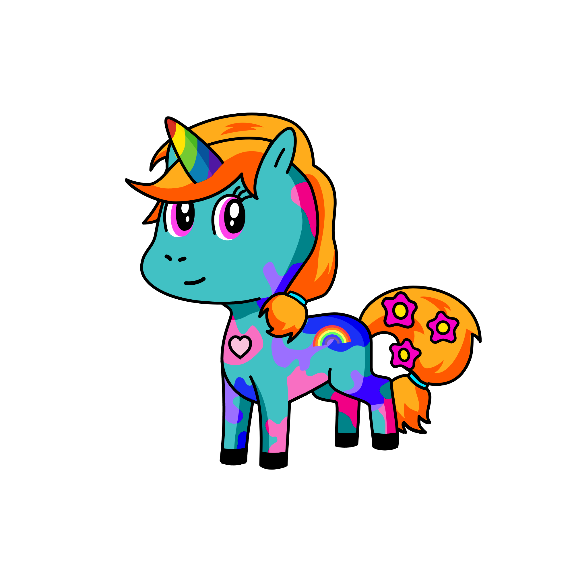 Fina, the unicorn