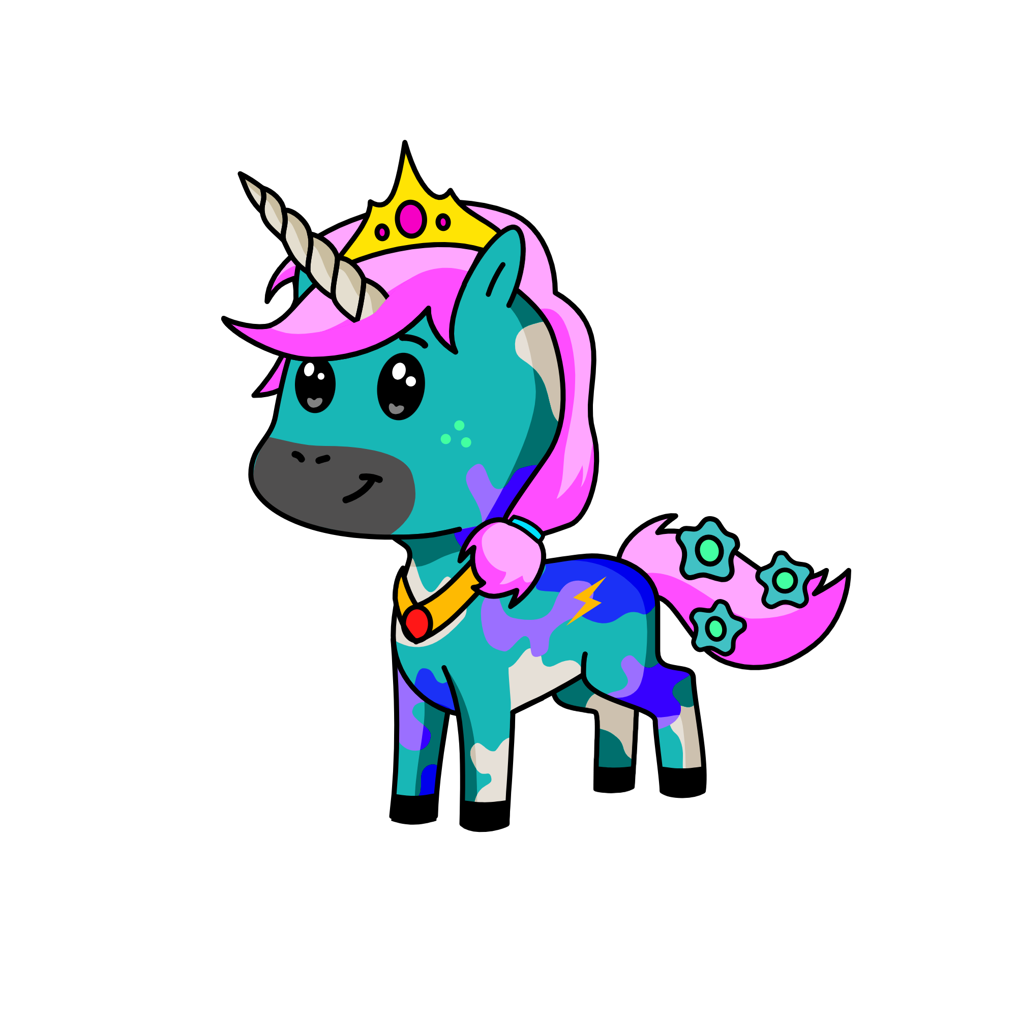 Rugita, the unicorn