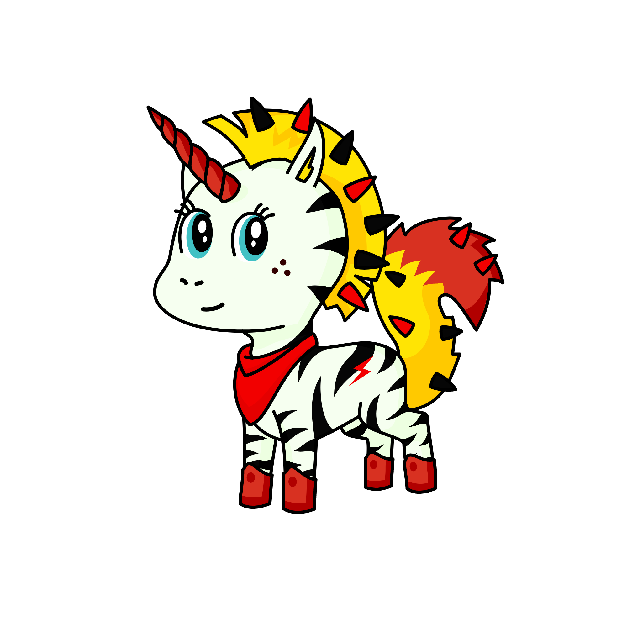 flash, the unicorn