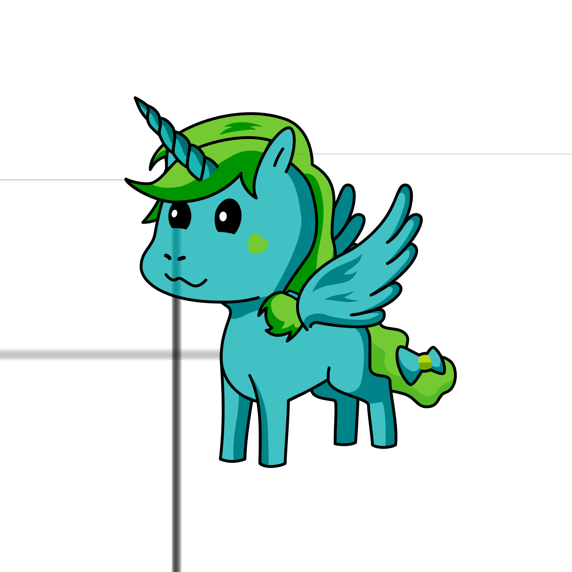 Medley, the unicorn