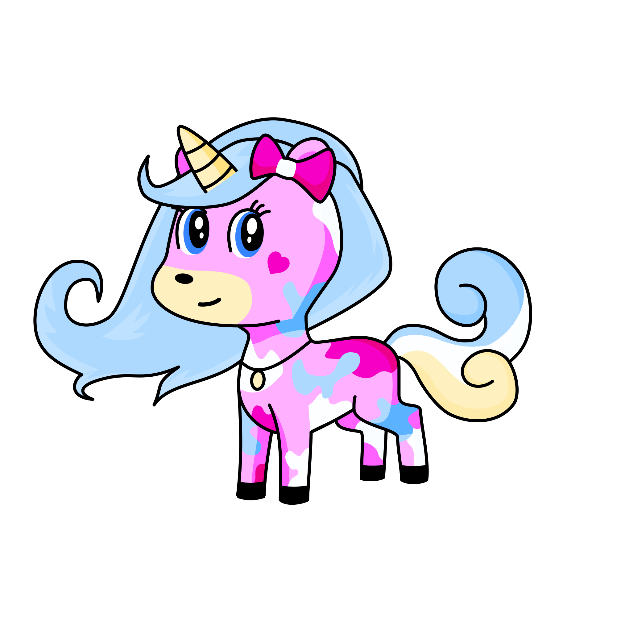 Raspberry, the unicorn