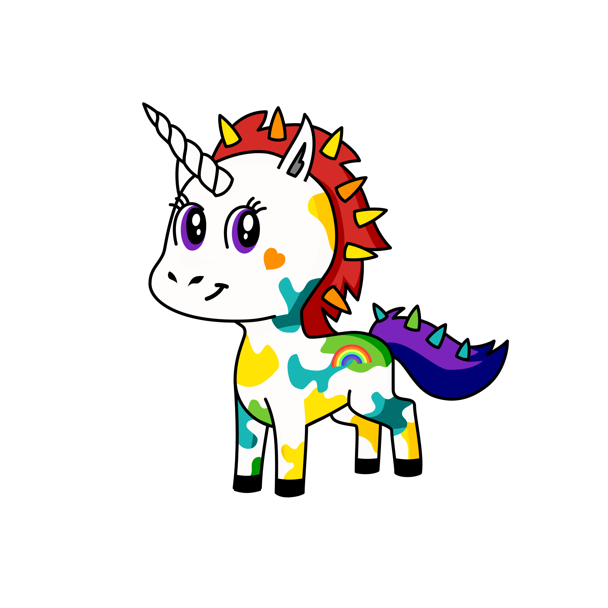 Paintsplat, the unicorn